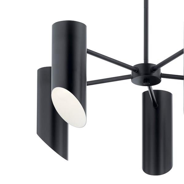 Shown in Black finish and Metal shade