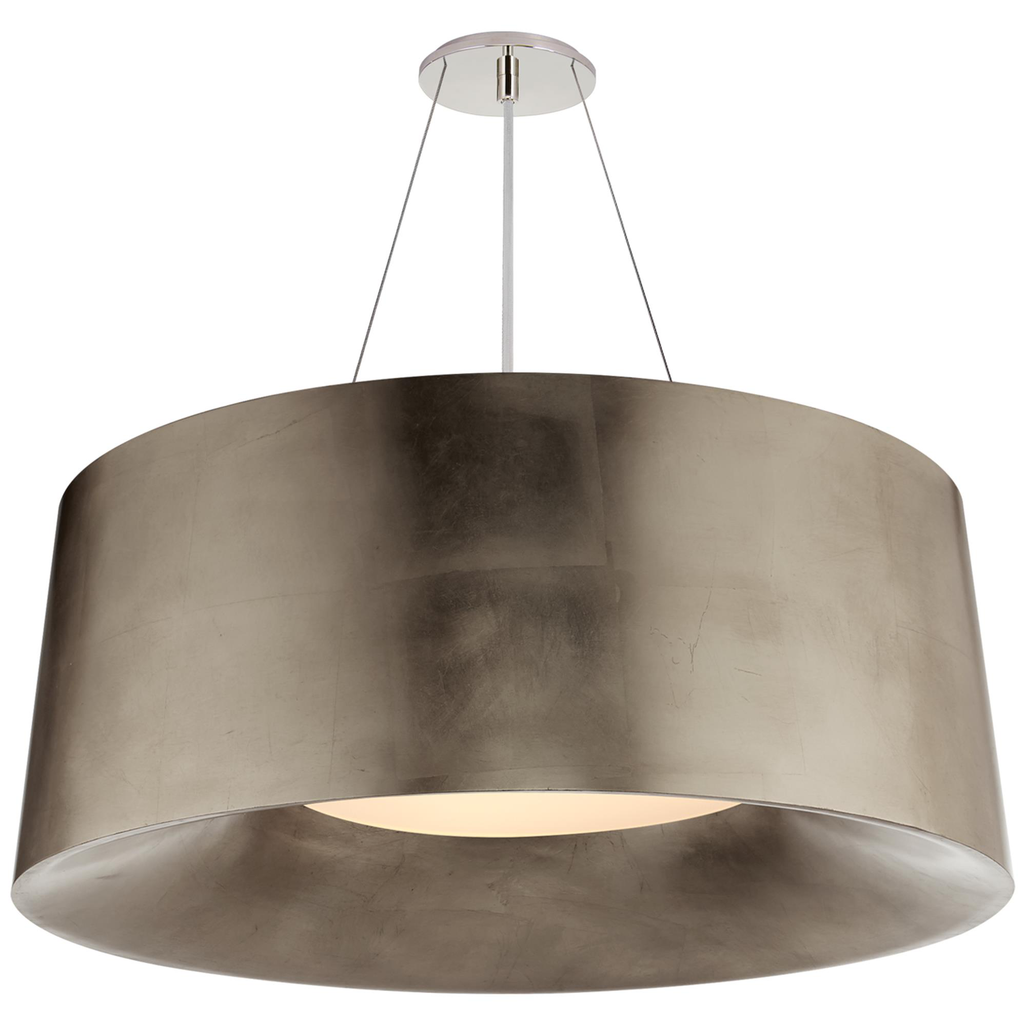 Shown in Burnished Silver Leaf finish