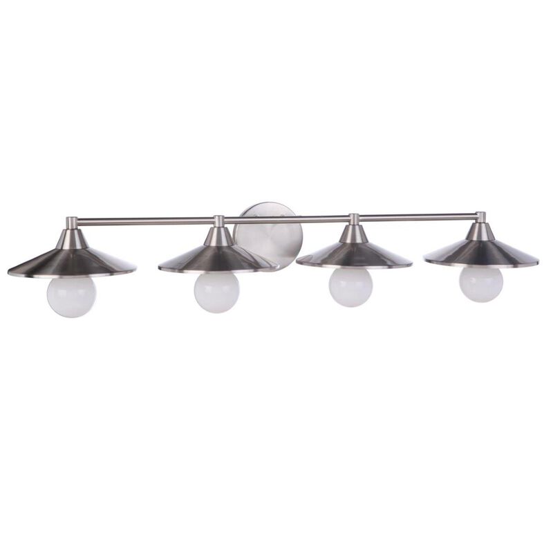 Isaac 36 Inch 4 Light Bath Vanity Light by Craftmade