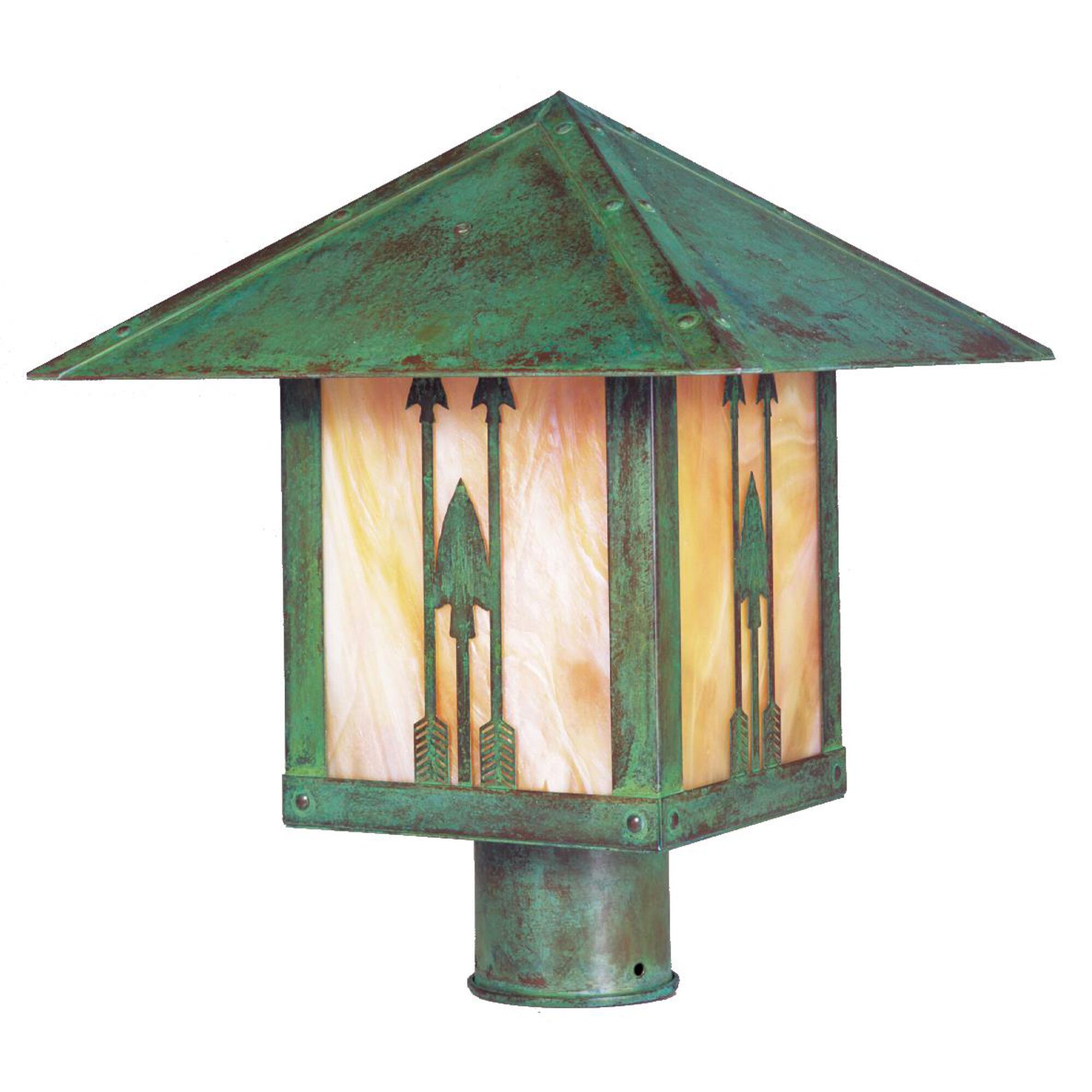 Timber Ridge 12 Inch Outdoor Post Lamp,