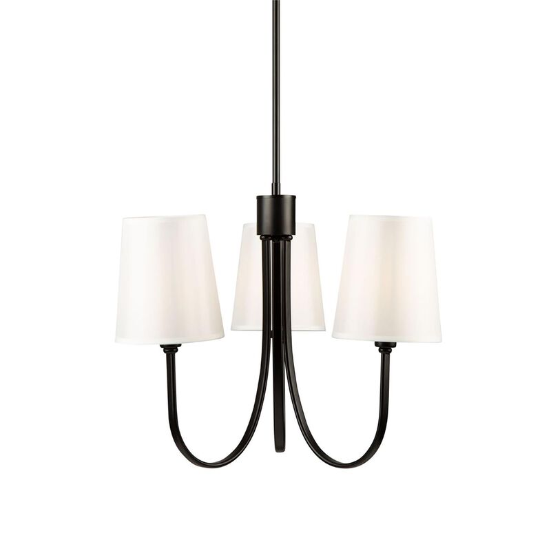 Steven Sabados (S&C) Rhythm 23 Inch 3 Light Chandelier by Artcraft