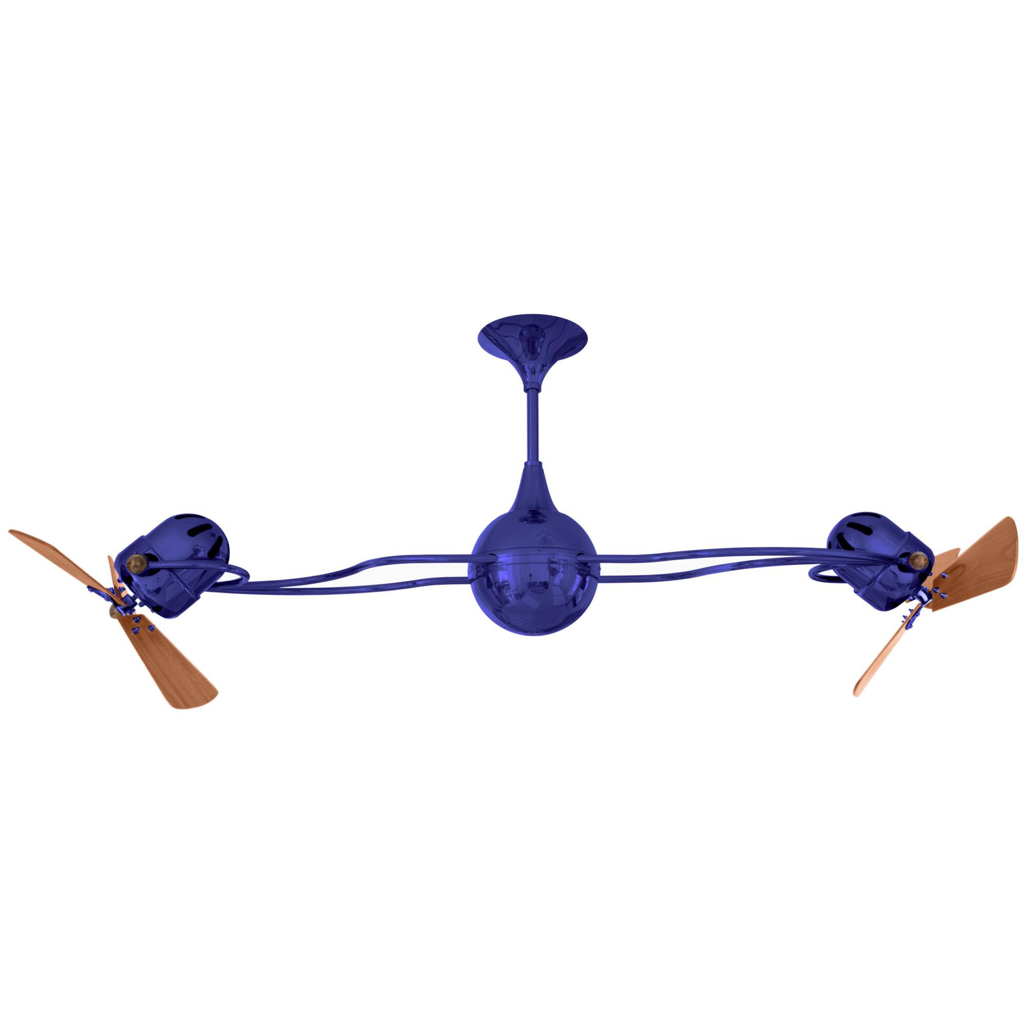 Italo Ventania Oscillating Multi Head Ceiling Fan by Matthews Fan Company