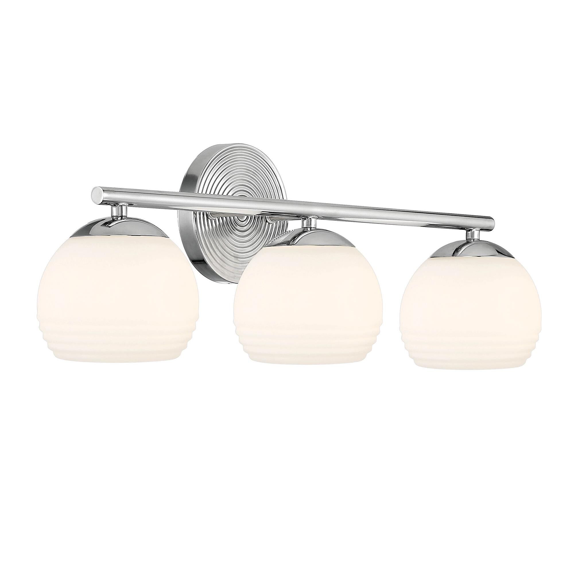 Moon Breeze 24 Inch 3 Light Bath Vanity Light by Designers Fountain