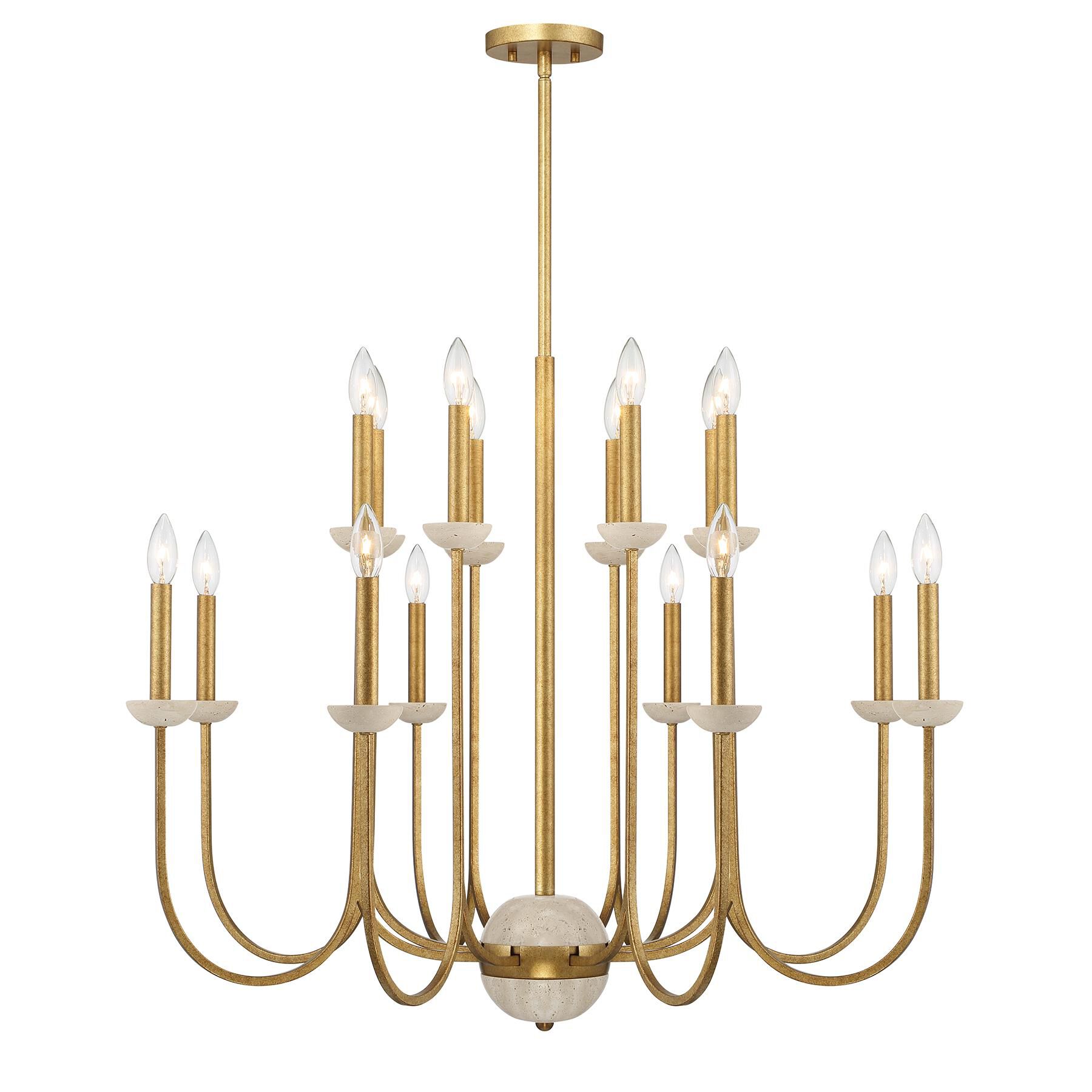 Oakhurst 36 Inch Chandelier by Savoy House
