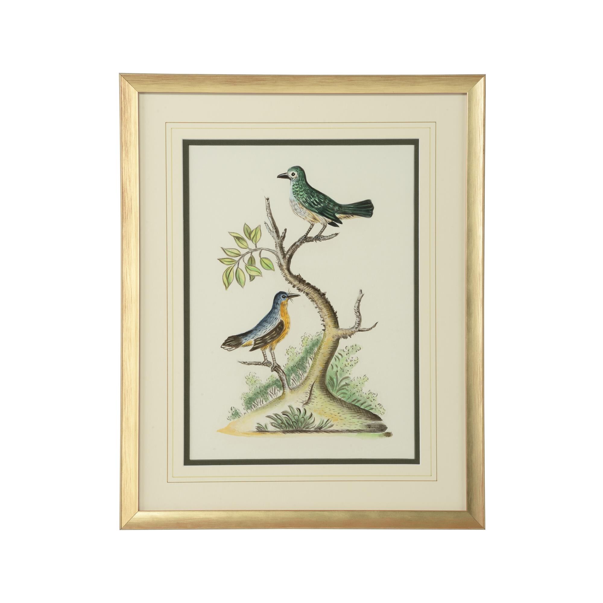 Bill Cain Cain Birds F Painting by Chelsea House