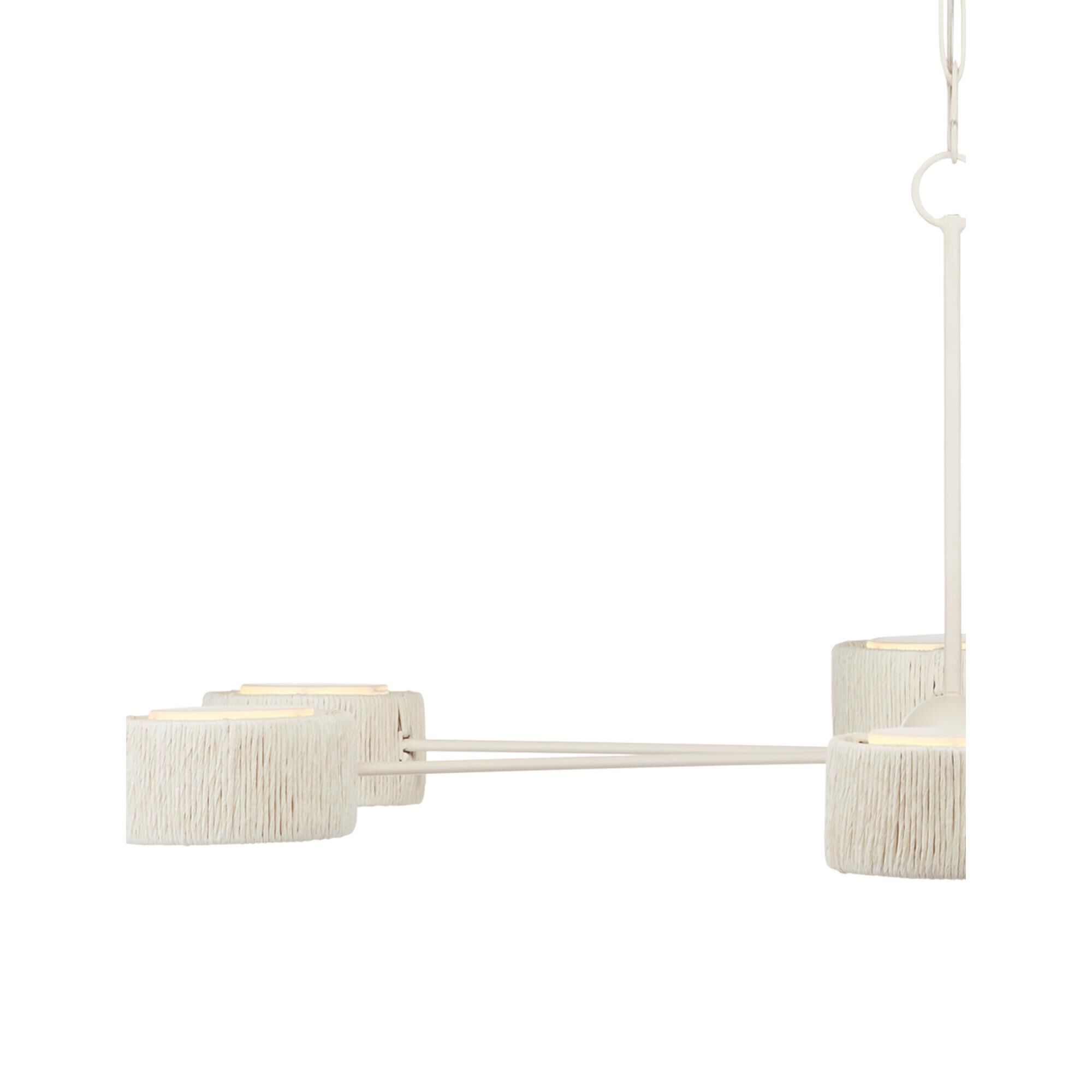 Monreale 54 Inch 6 Light LED Chandelier by Currey and Company