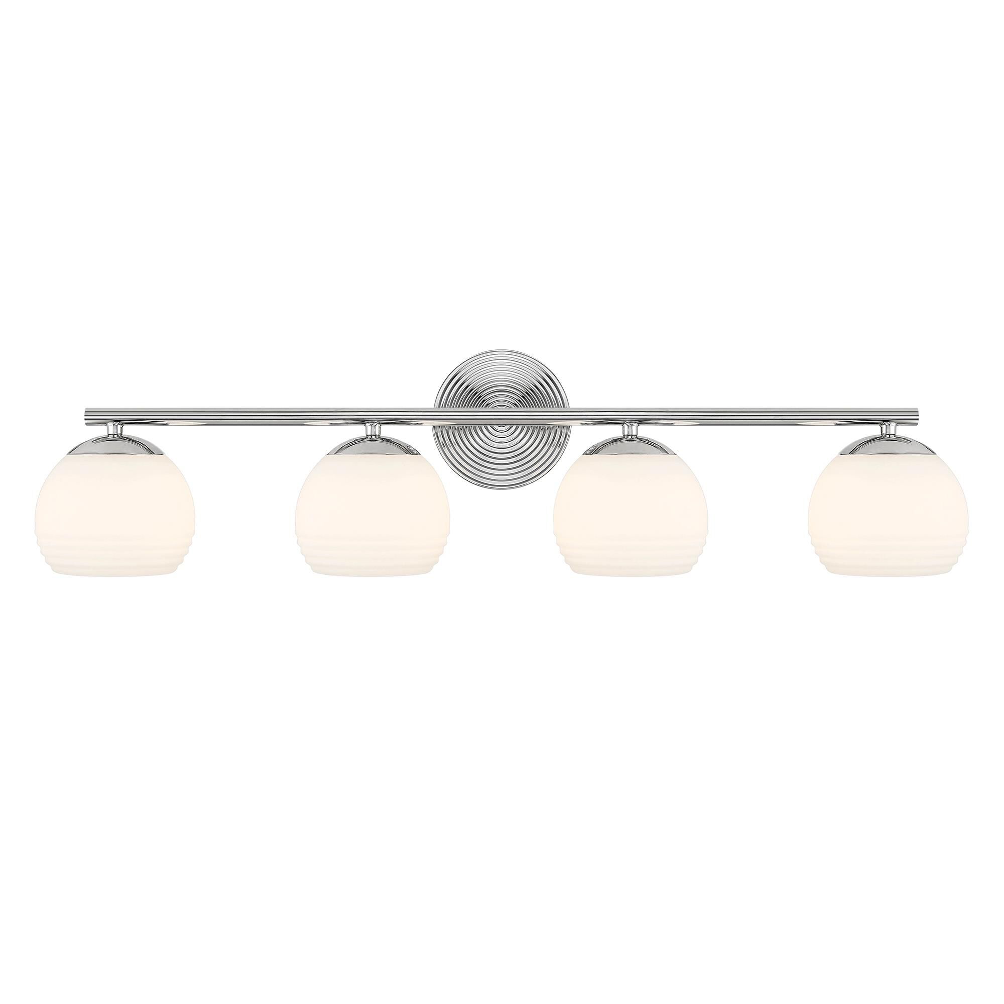 Moon Breeze 32 Inch 4 Light Bath Vanity Light by Designers Fountain