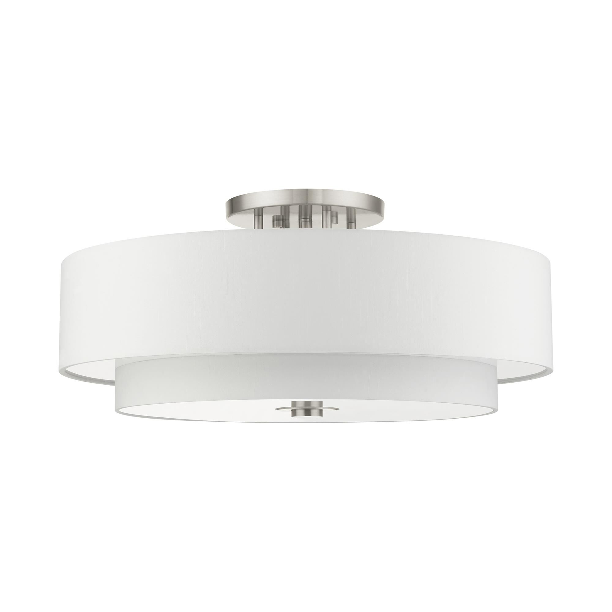 Meridian Semi Flush Mount by Livex Lighting
