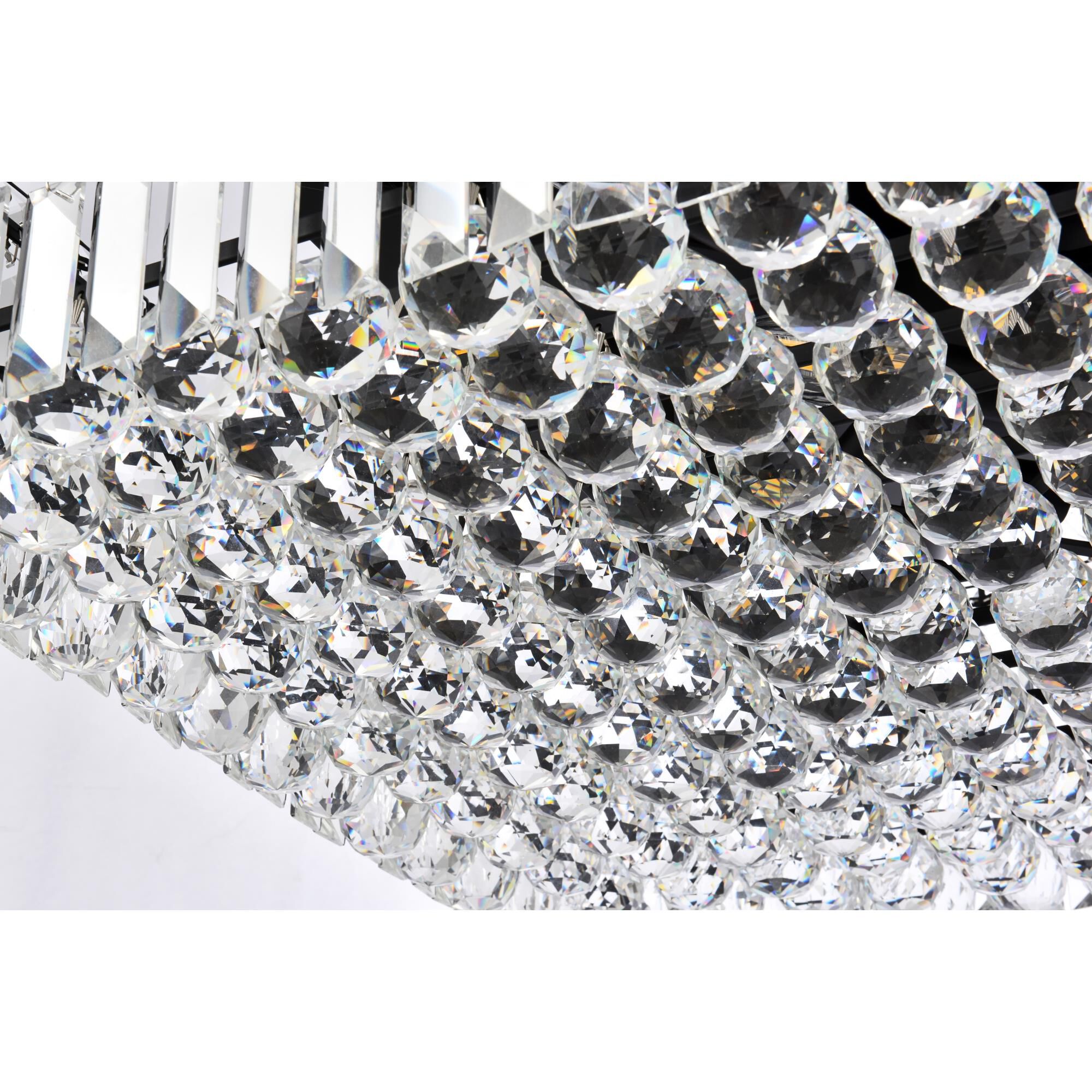 Maxime 24 Inch 12 Light Chandelier by Elegant Lighting