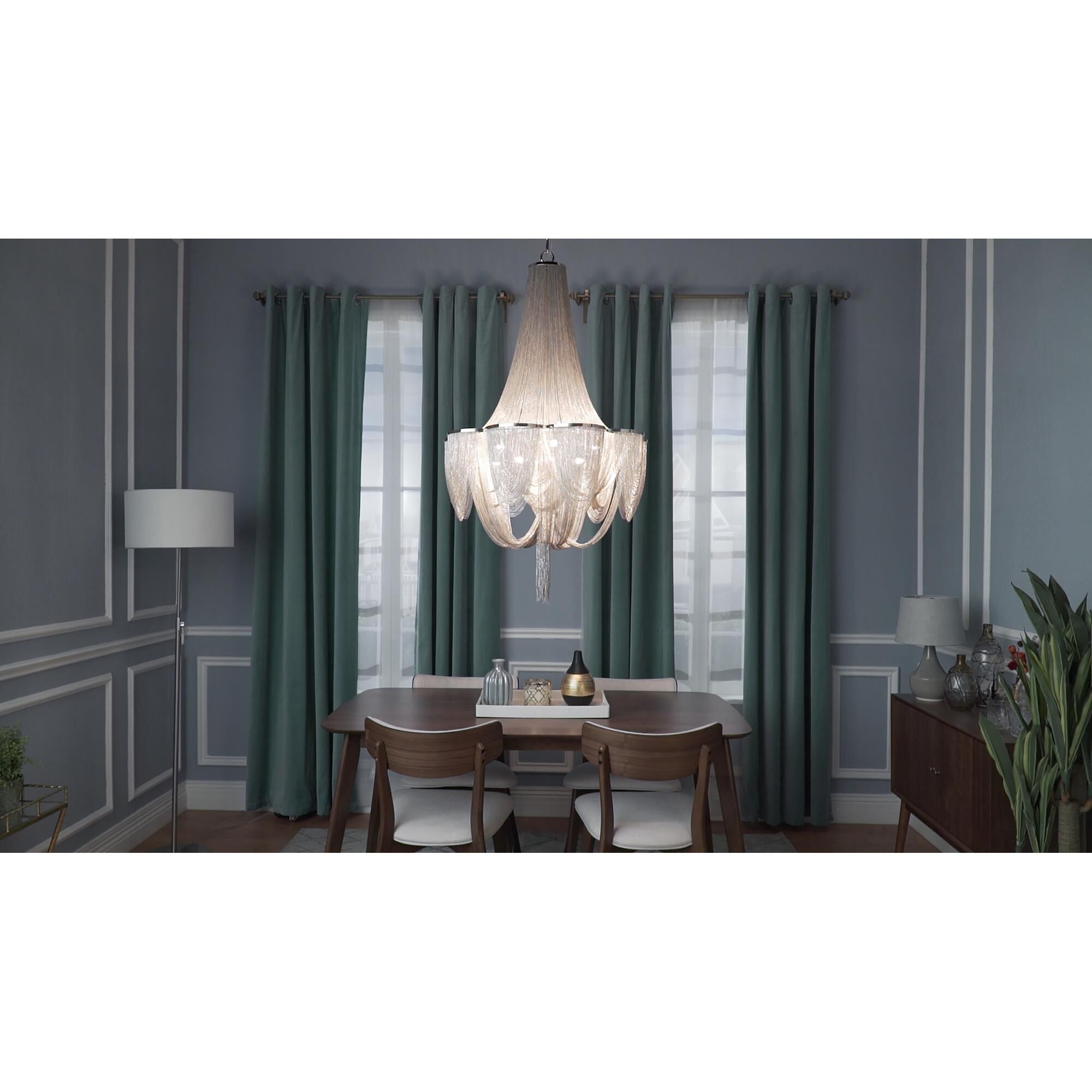 Chantilly 22 Inch 10 Light Mini Chandelier by Maxim Lighting