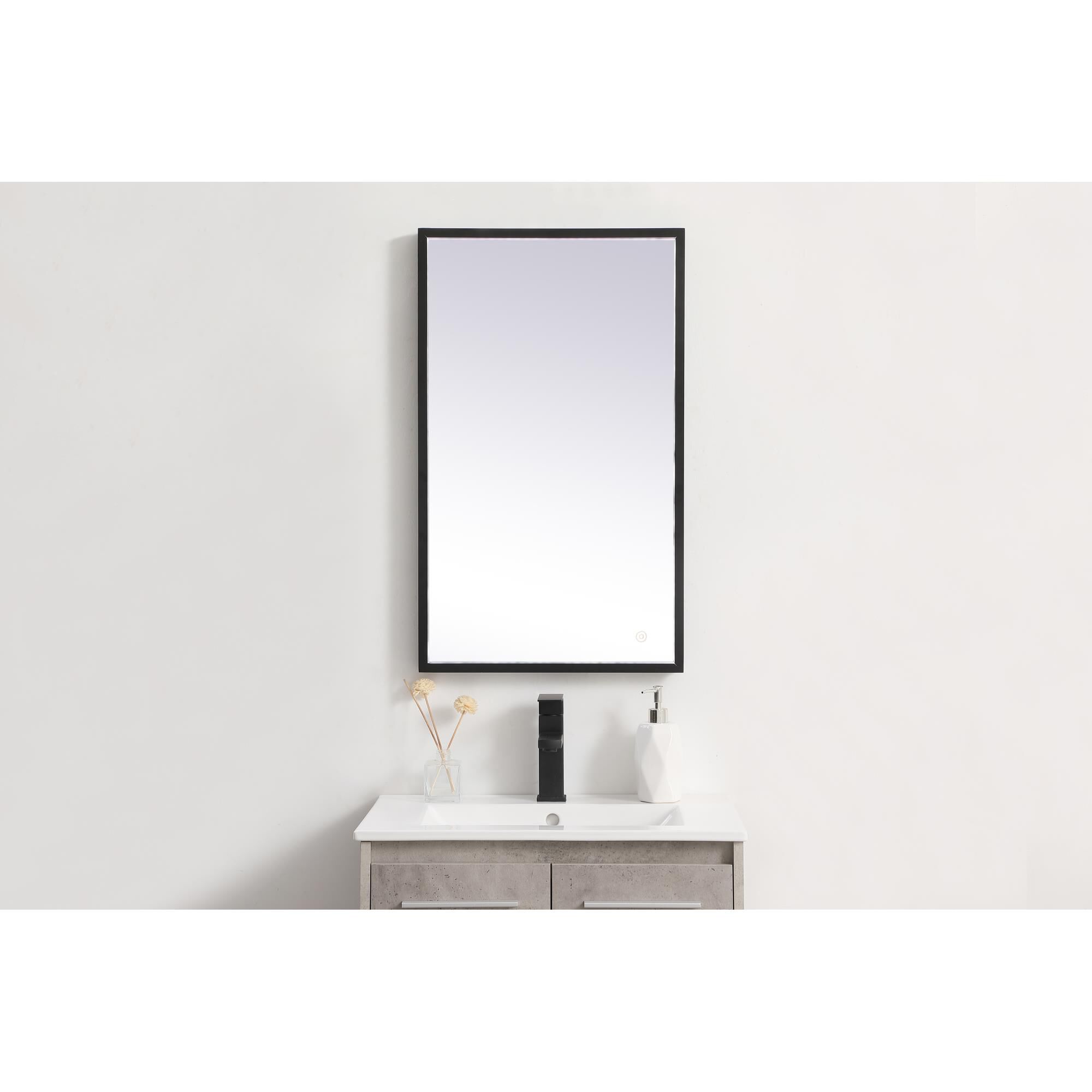 Pier LED Lighted Mirror by Elegant Decor
