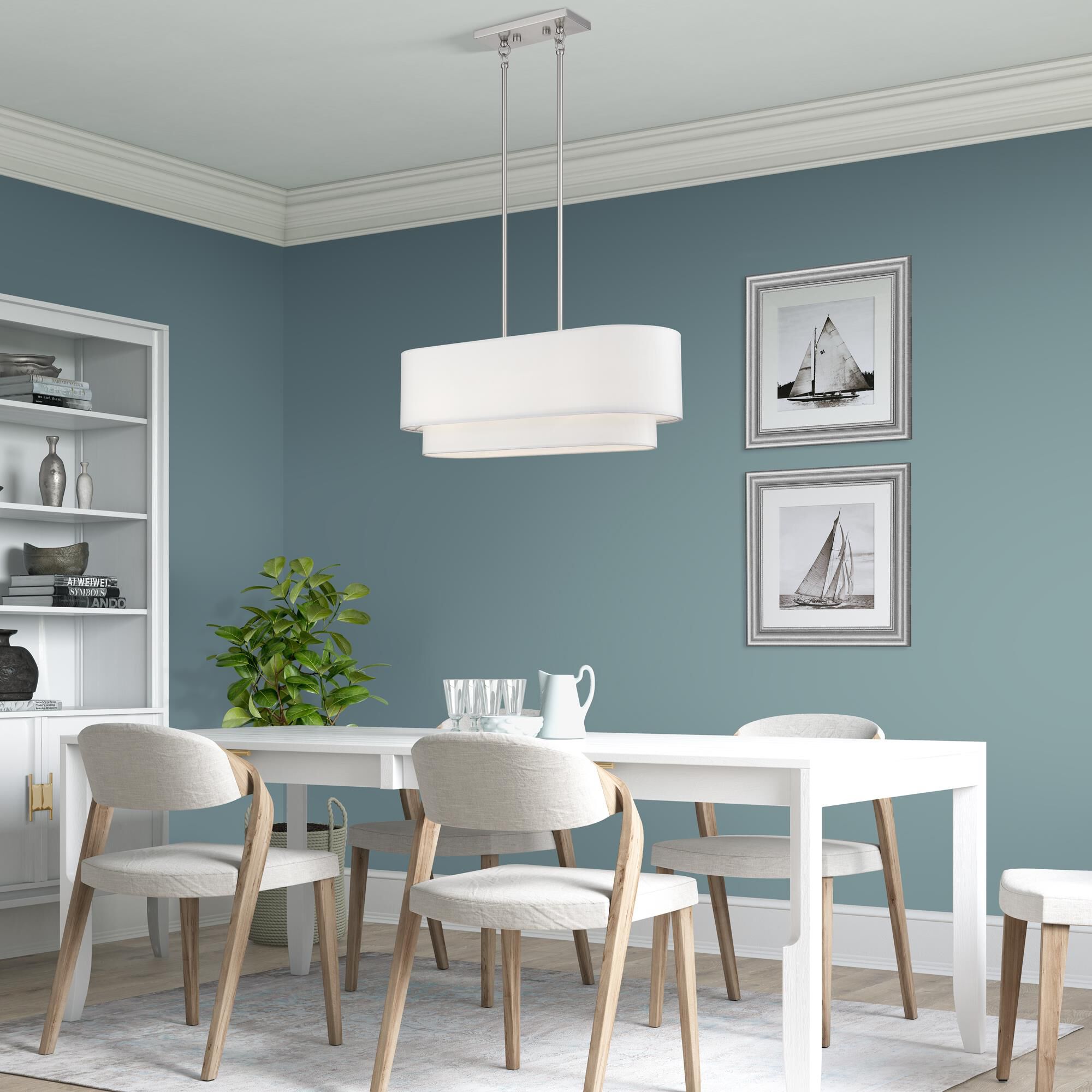 Manorwood 30 Inch Linear Suspension Light by Livex Lighting