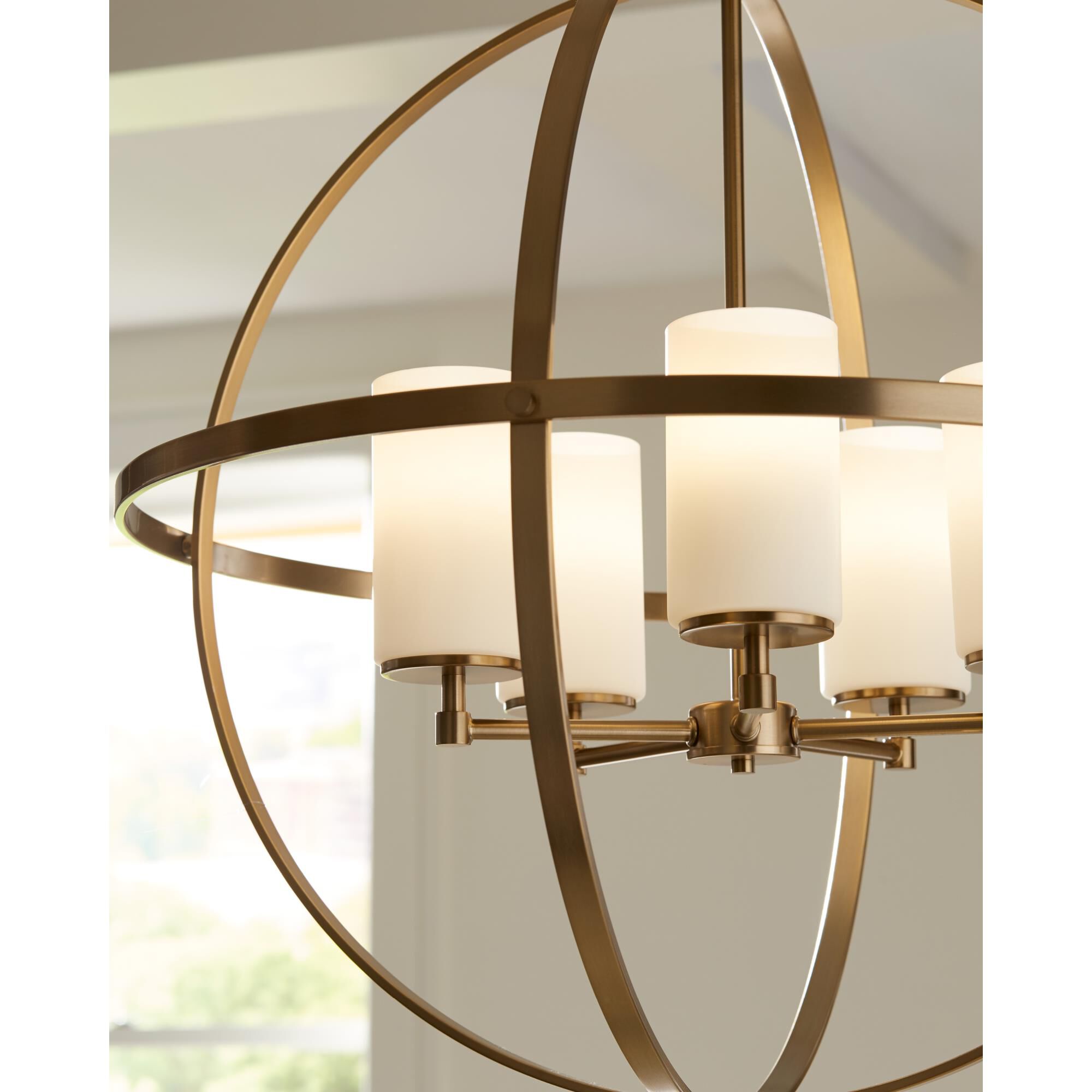 Alturas 27 Inch 5 Light Chandelier by Generation Lighting