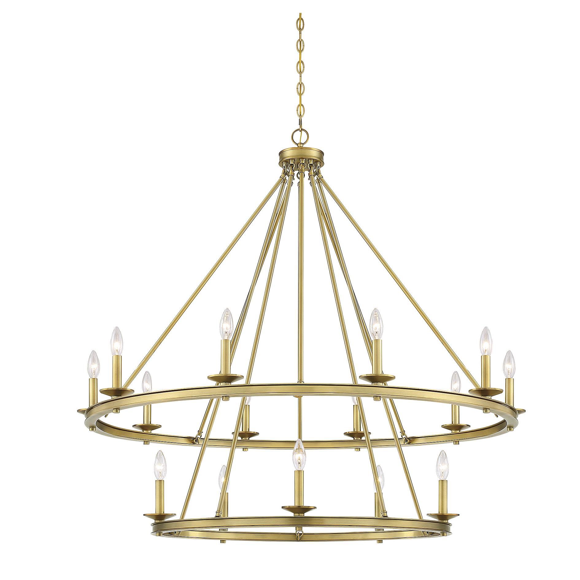 Middleton 45 Inch 15 Light Chandelier by Savoy House