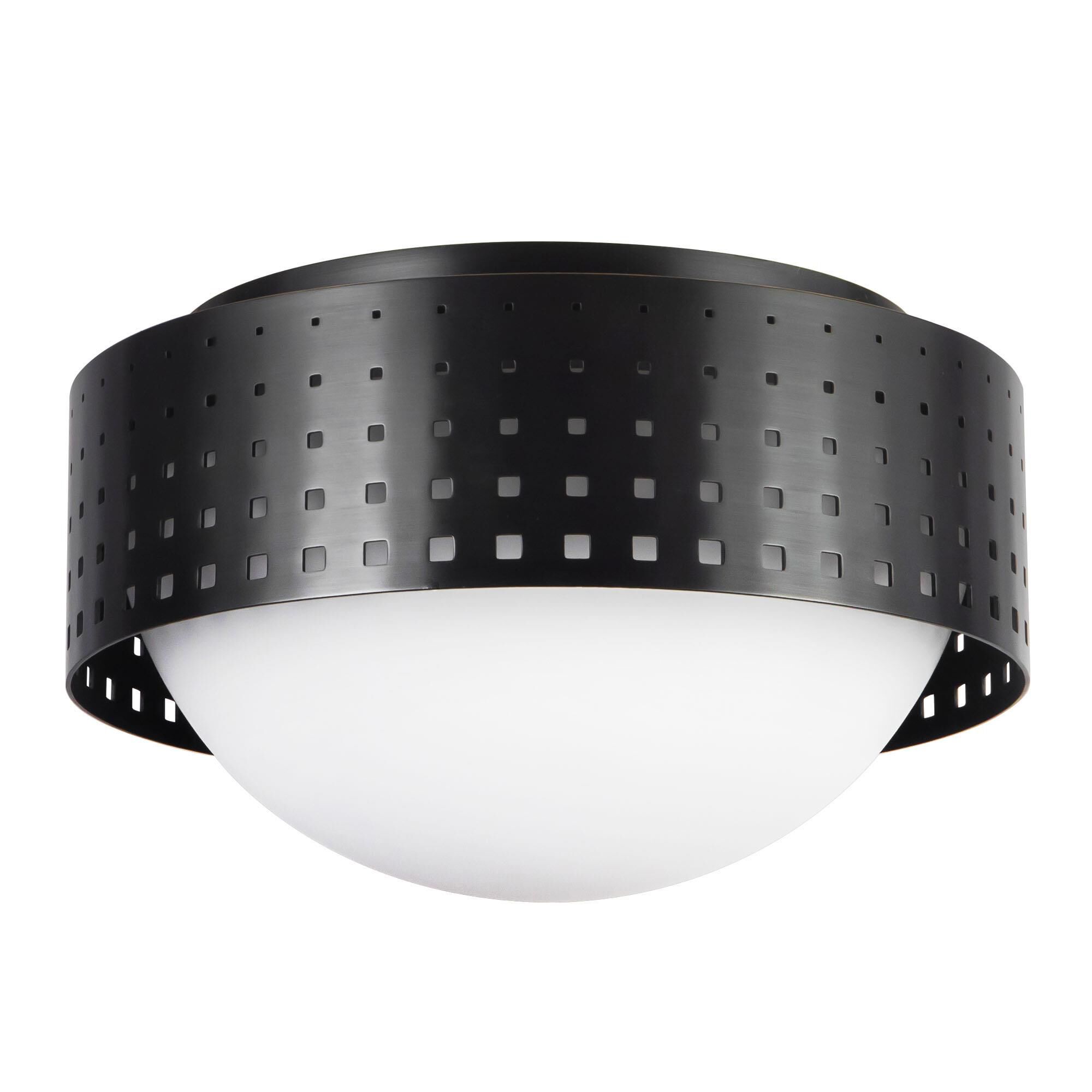 Shown in Urban Bronze finish and Clear Exterior Opal Interior glass