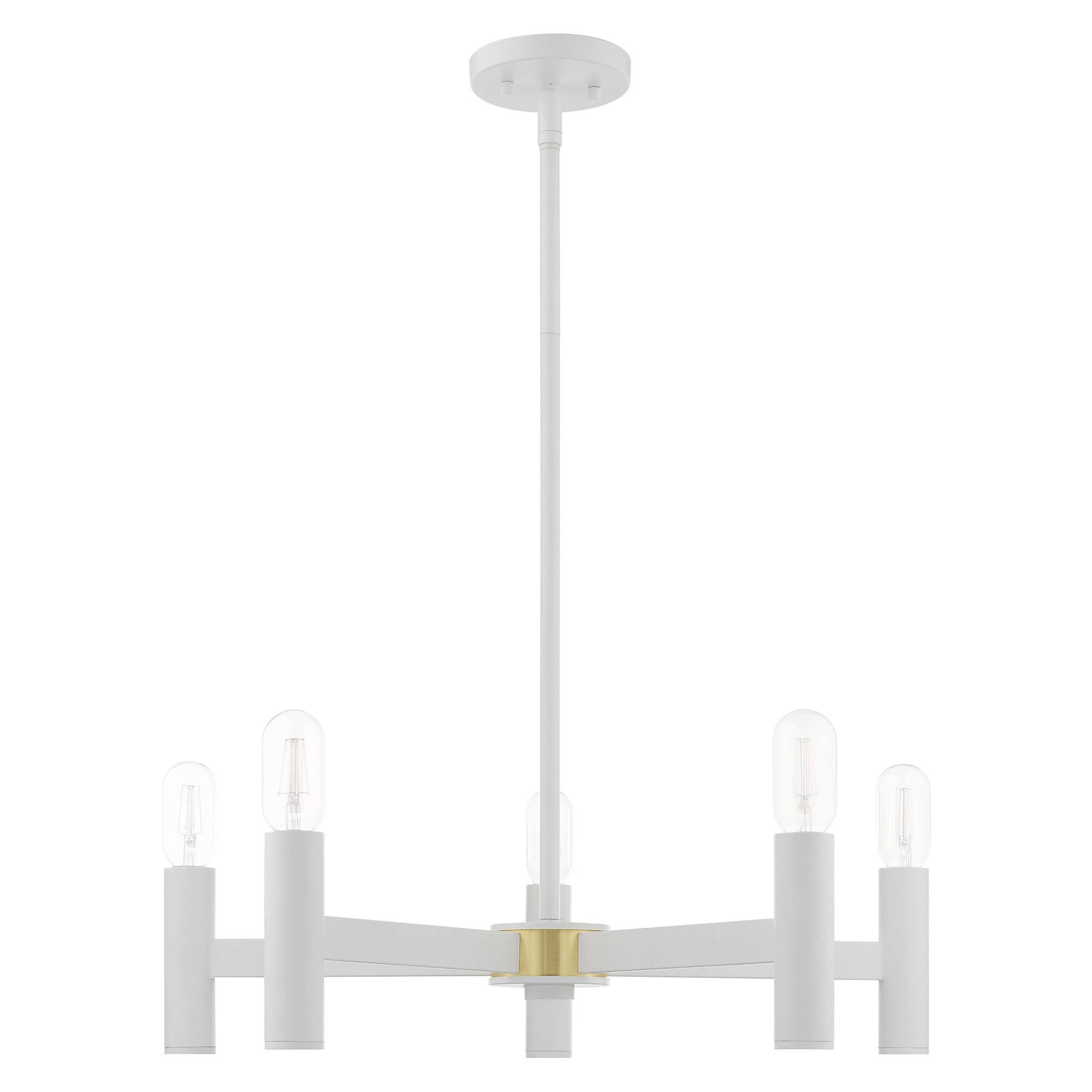 Shown in White finish