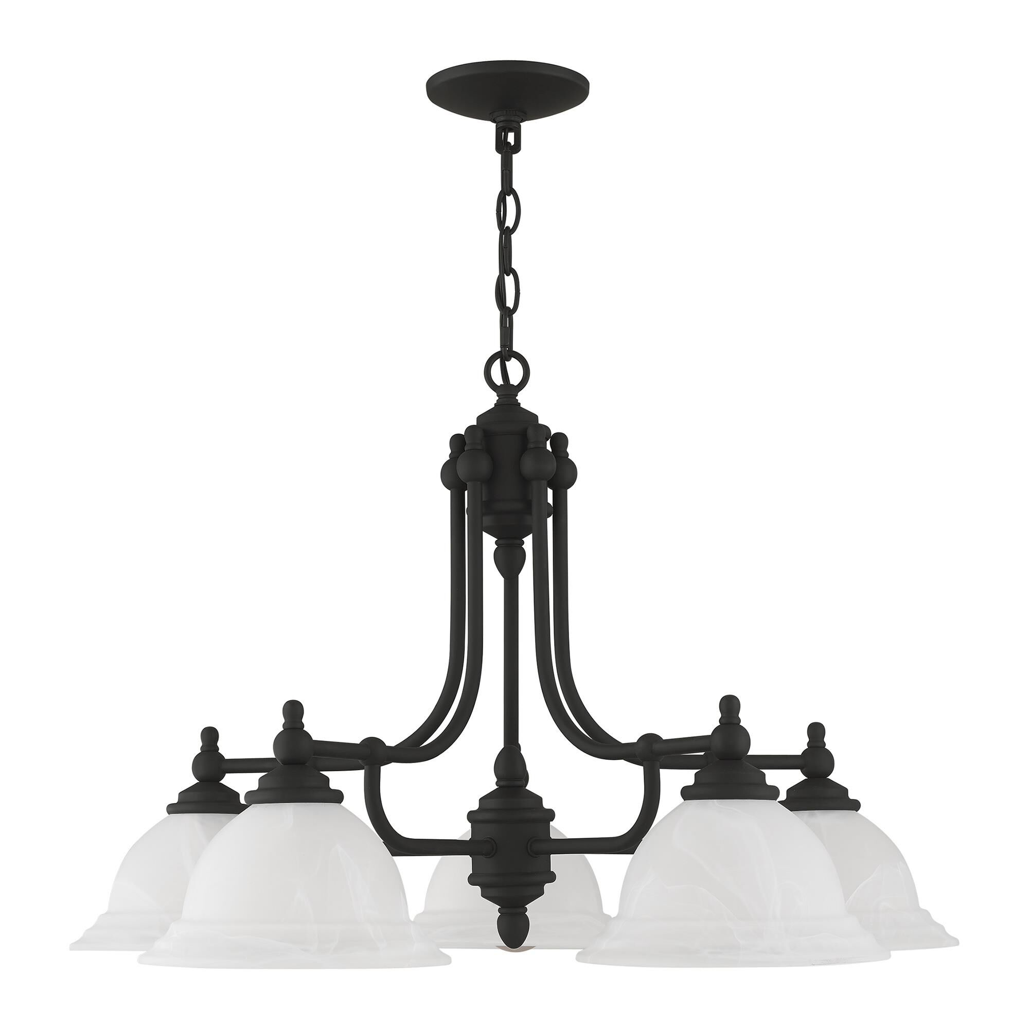 North Port 28 Inch 5 Light Chandelier by Livex Lighting