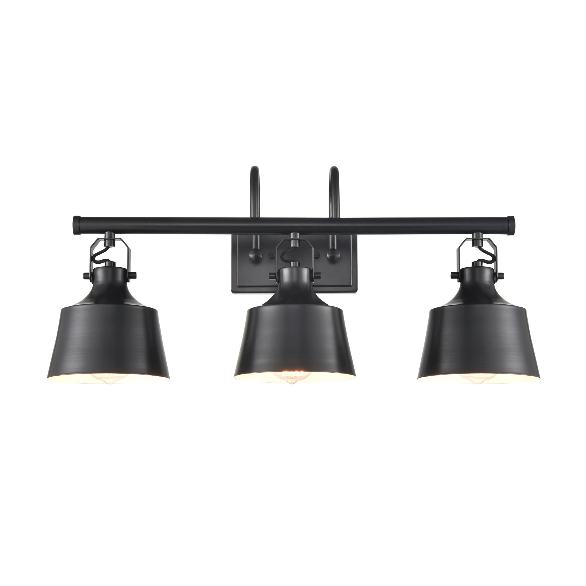 Shown in Matte Black finish and Matte Black Appalachian shade