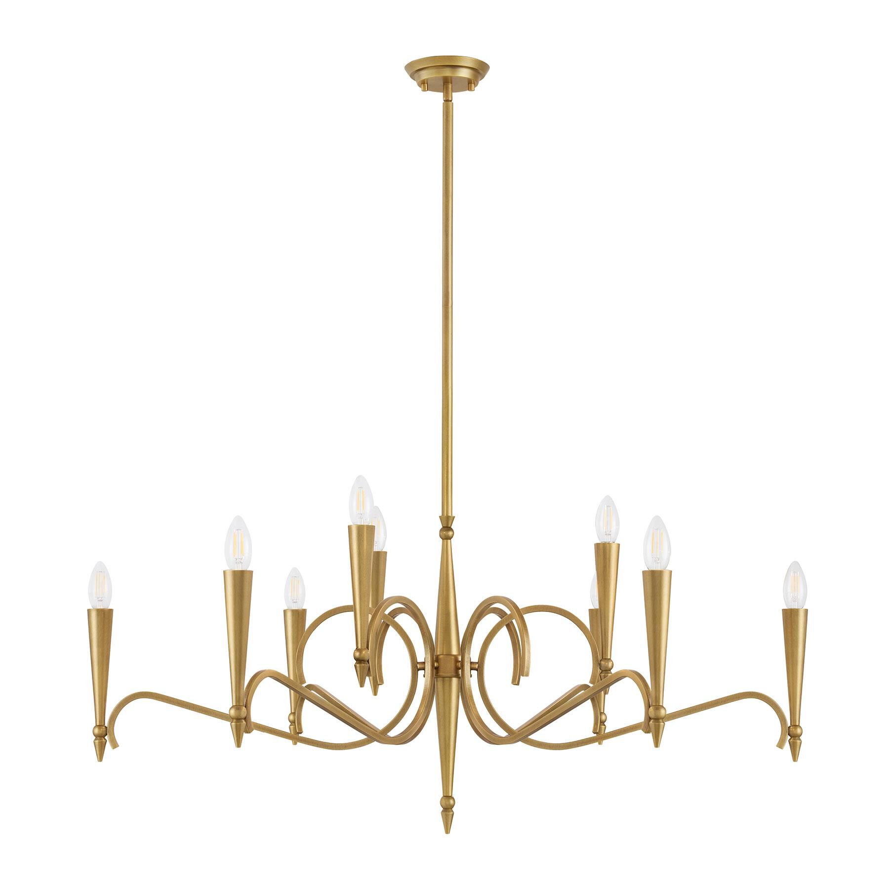 Shown in Riviera Brass finish