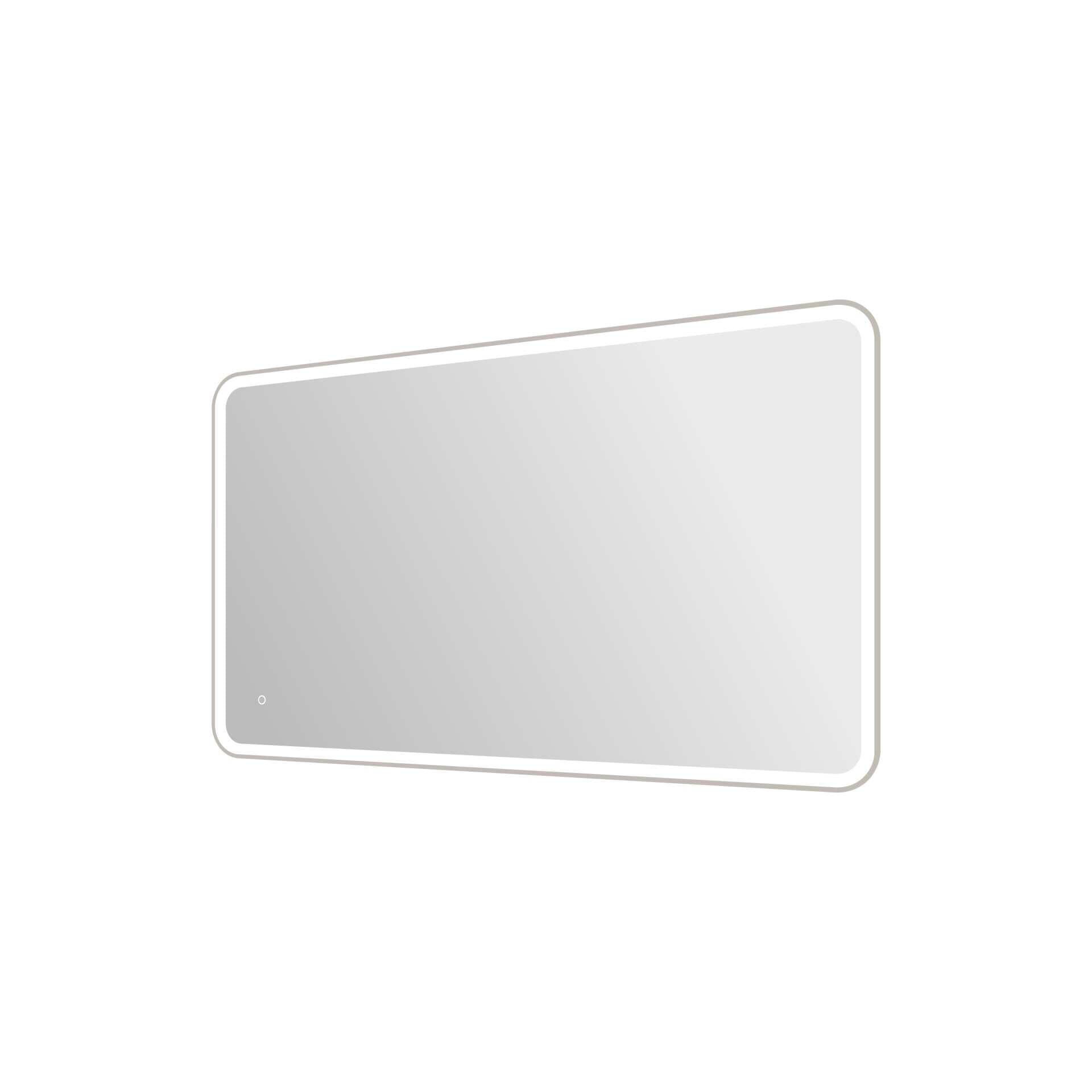 Harmoni 60 Inch Round LED Lighted Mirror by Elegant Decor