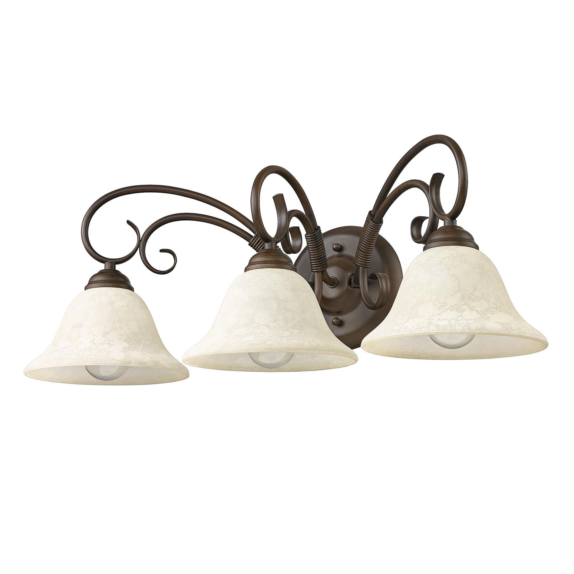 Homestead Bath Vanity Light by Golden Lighting