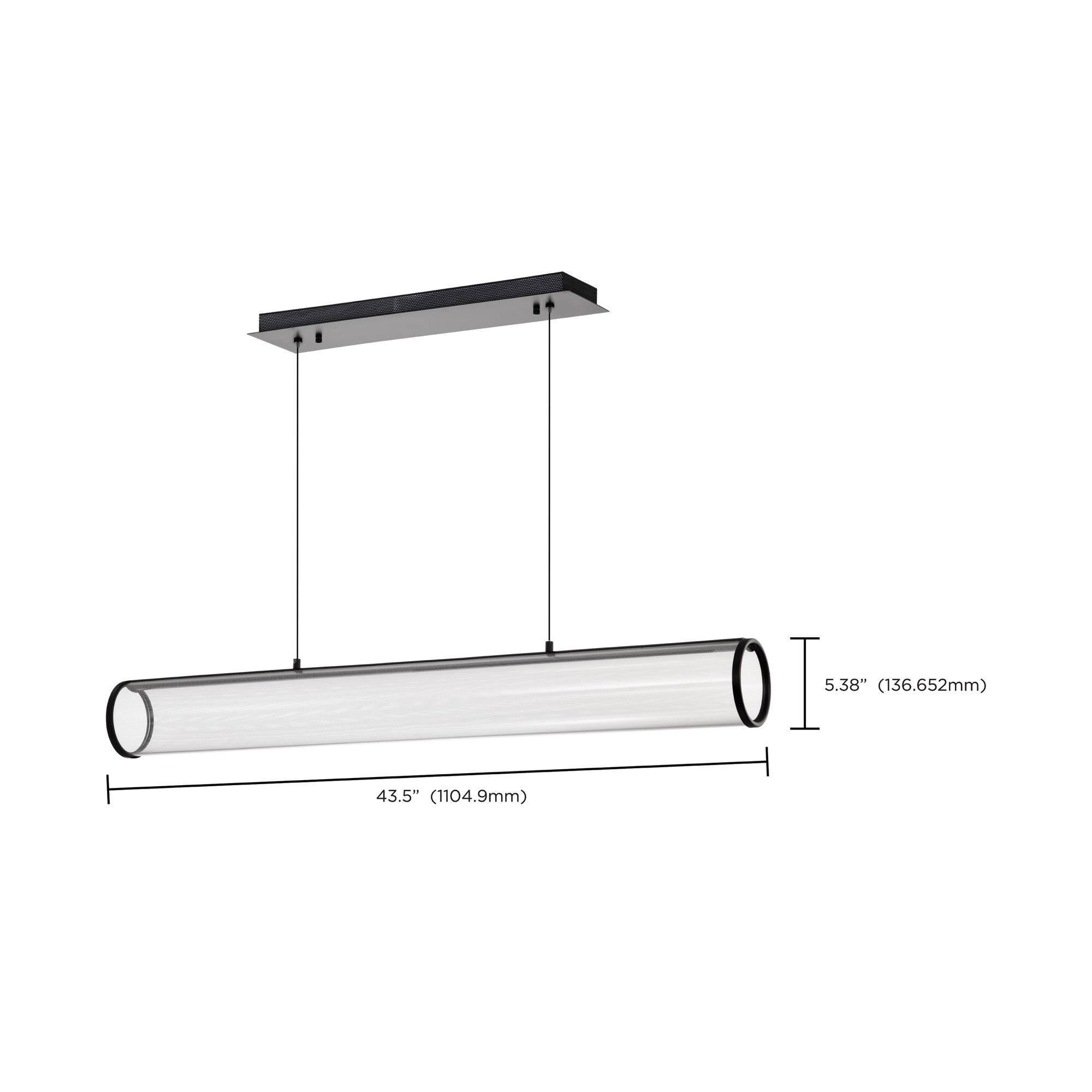 Vale 44 Inch Linear Suspension Light by Nuvo Lighting
