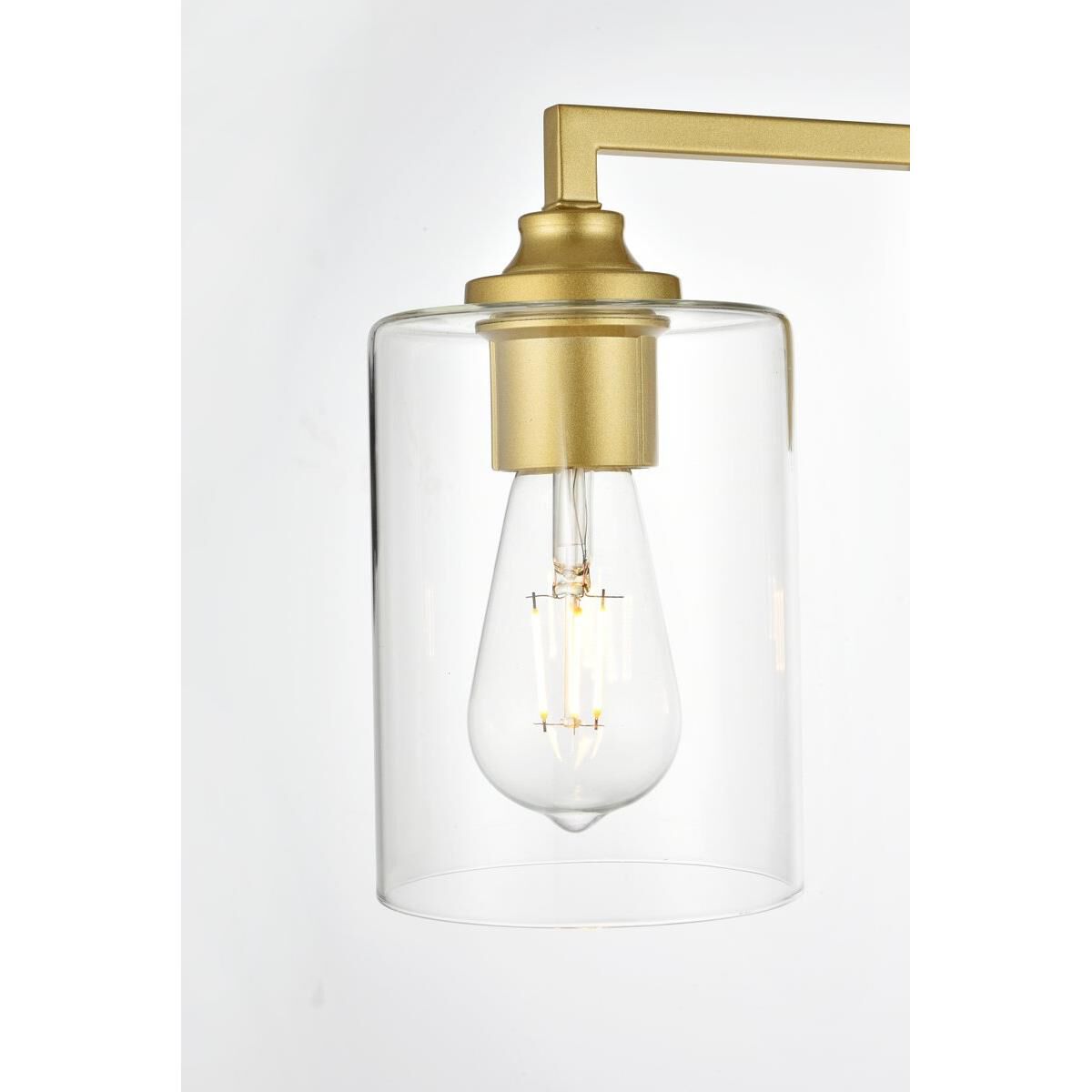 Mayson 33 Inch 4 Light Bath Vanity Light by Elegant Lighting