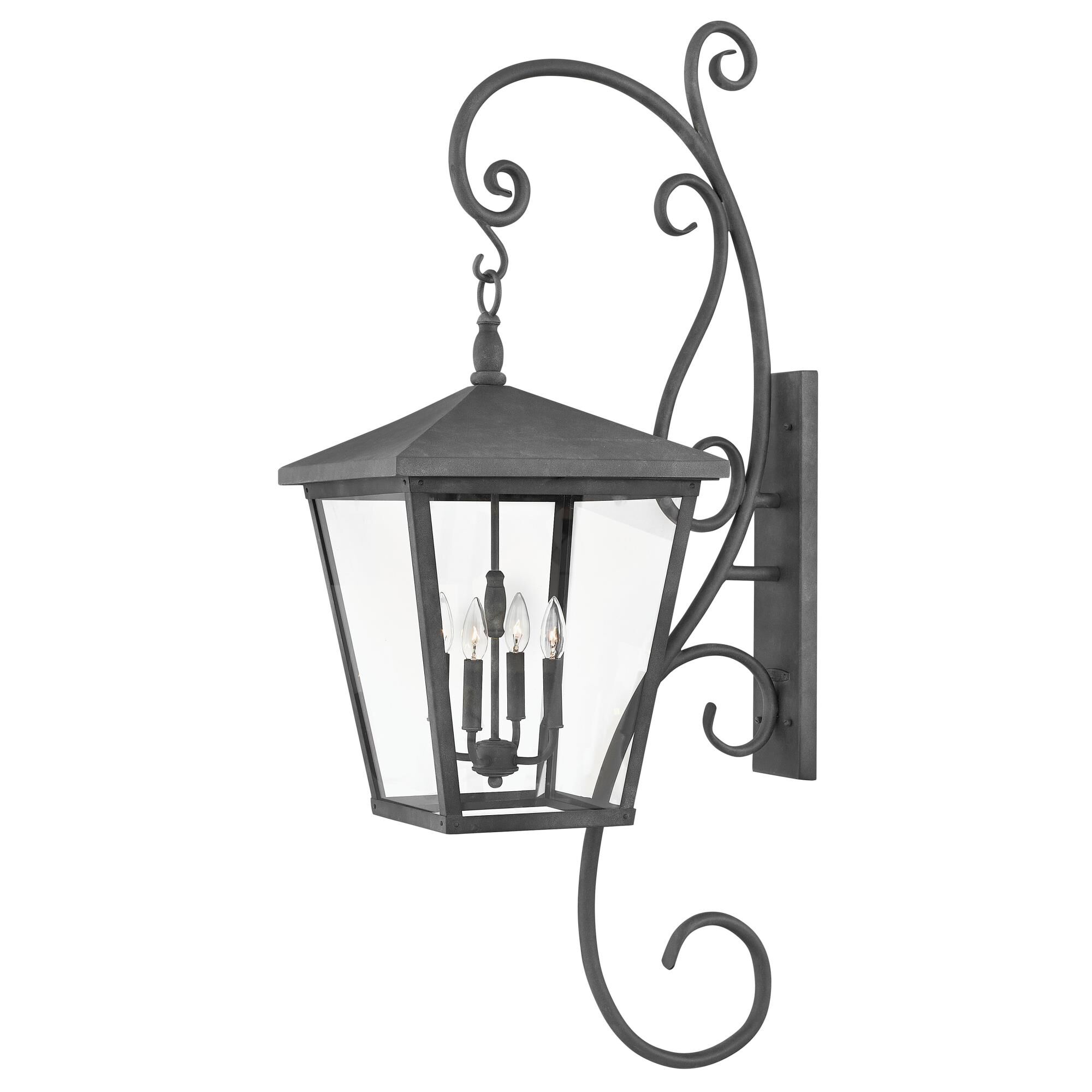 Trellis 52 Inch Tall 4 Light Outdoor Wall Light by Hinkley Lighting