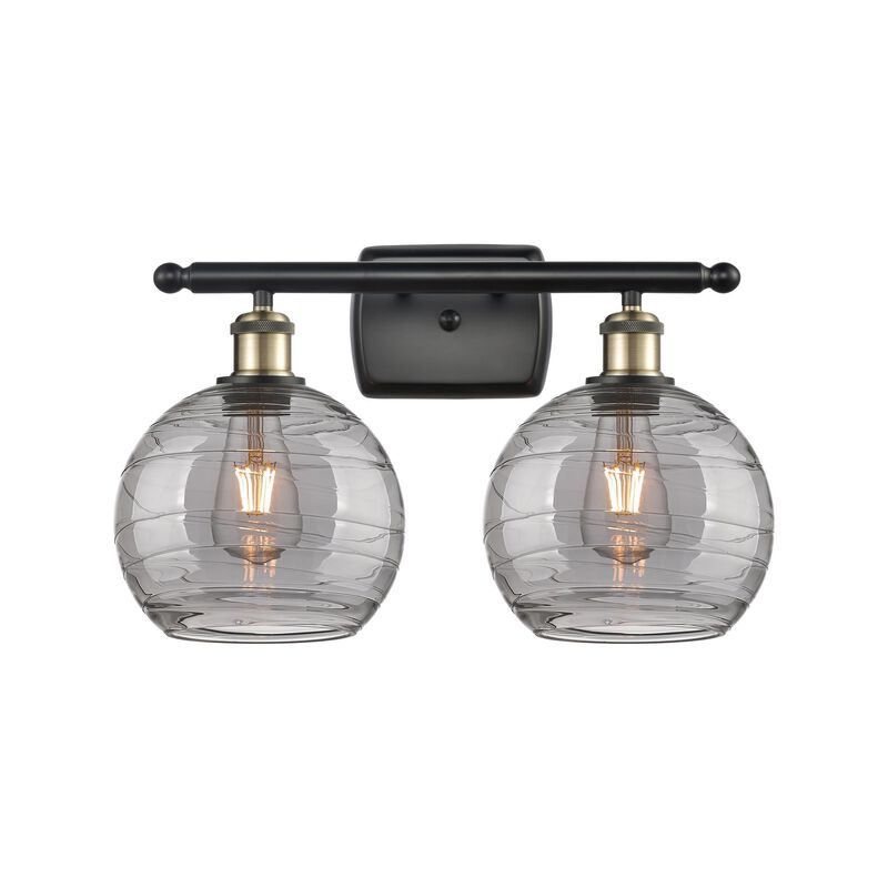 Bruno Marashlian Athens Deco Swirl 18 Inch Bath Vanity Light by Innovations Lighting