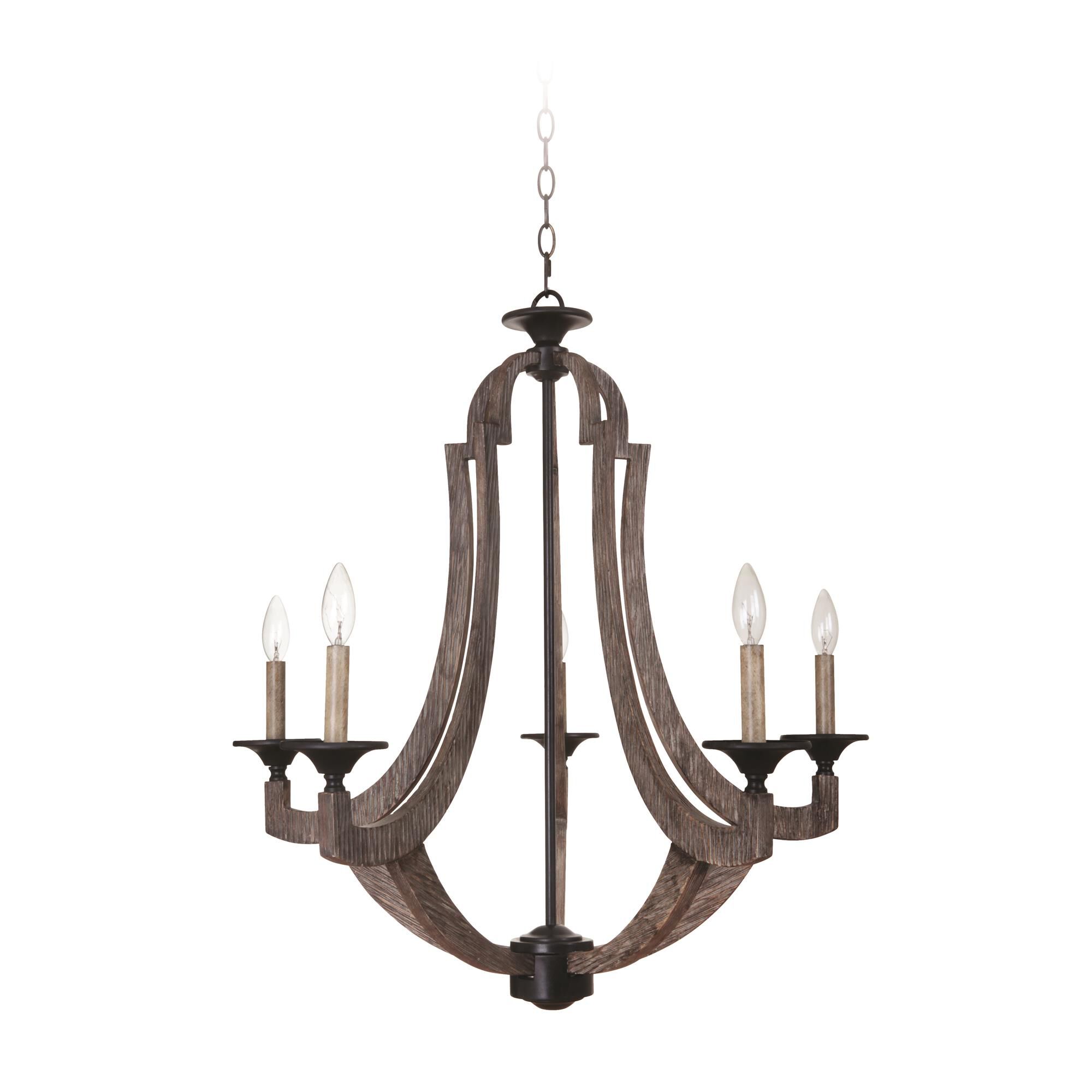 Shown in Weathered Pine/Bronze finish