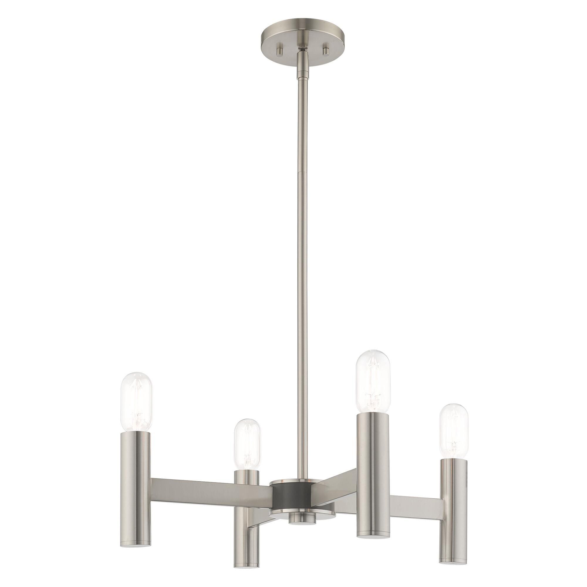 Shown in Brushed Nickel finish