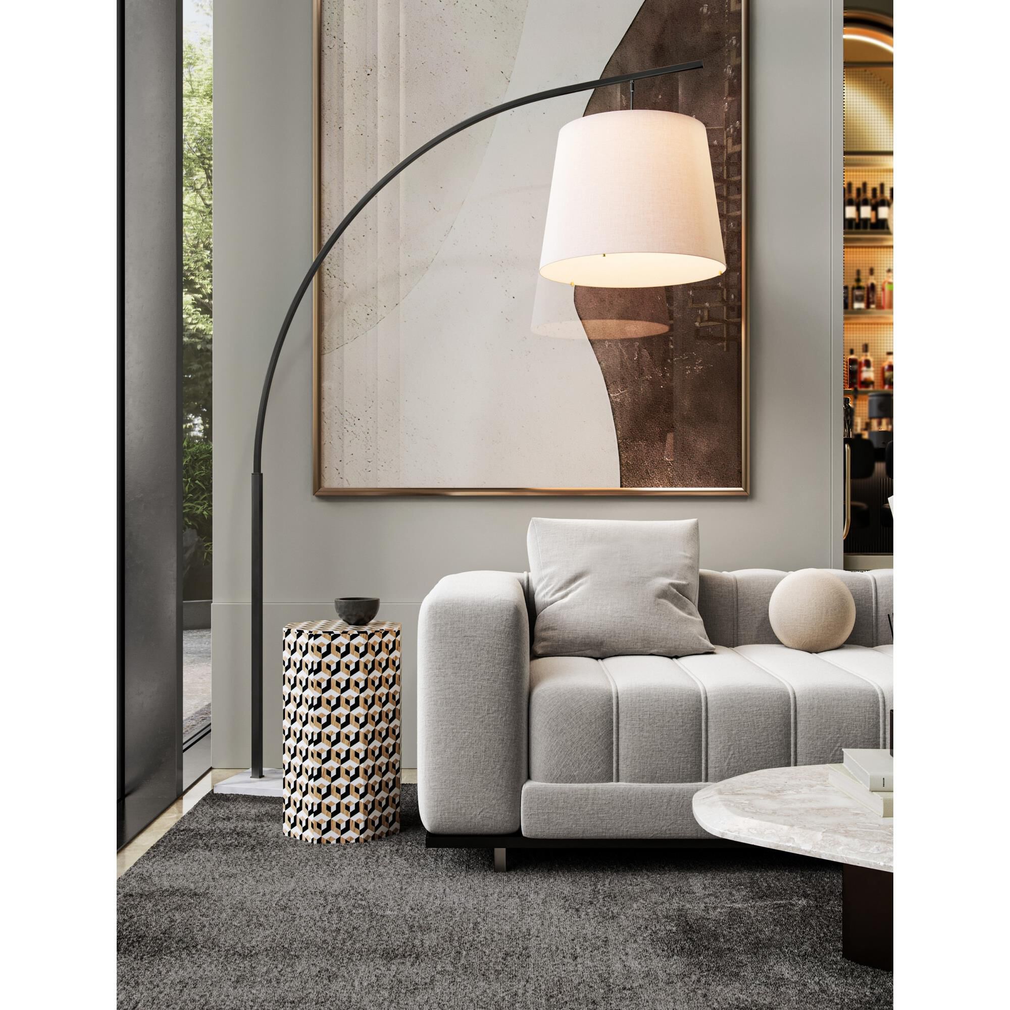 Cloister Floor Lamp by Currey and Company