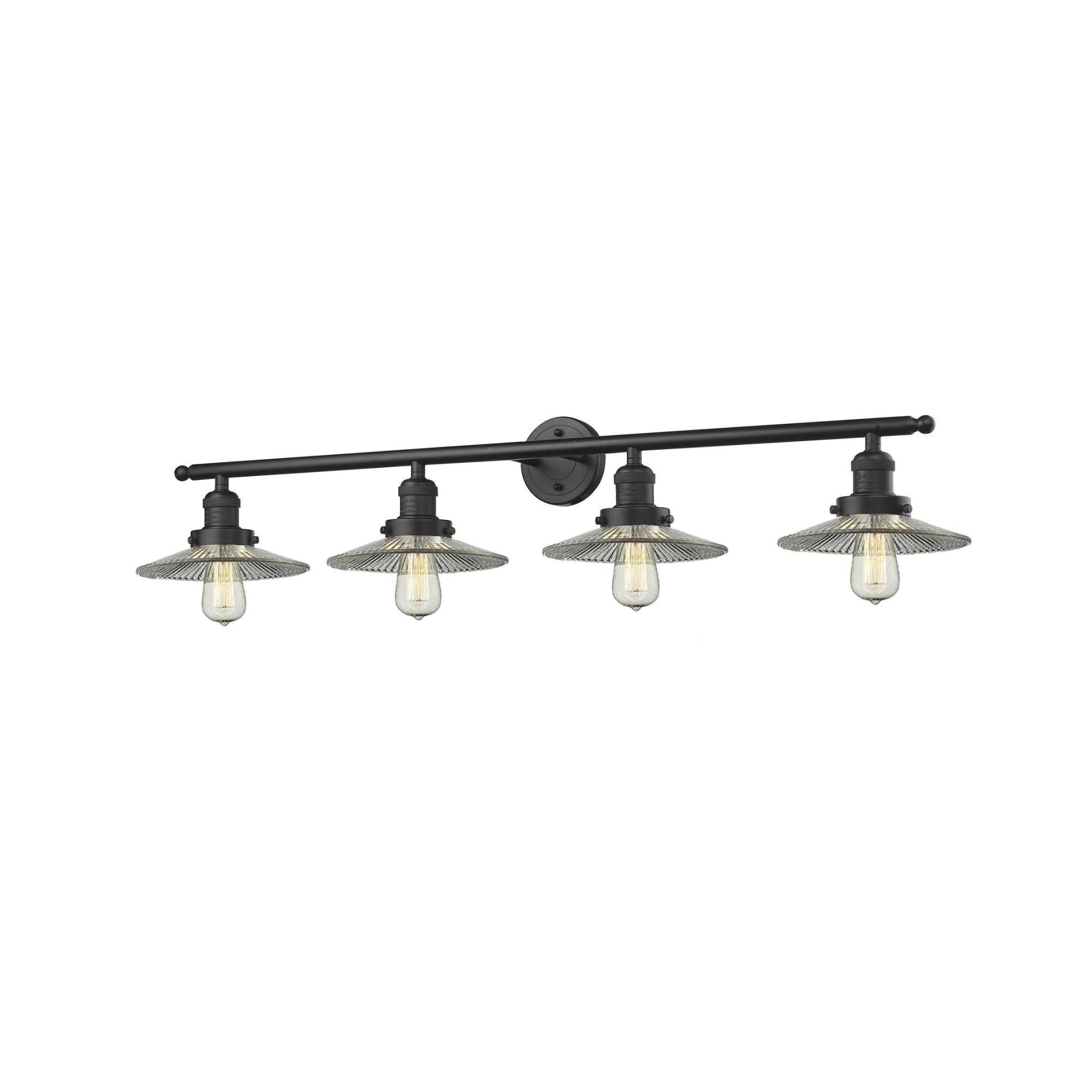 Bruno Marashlian Halophane 44 Inch 4 Light Bath Vanity Light by Innovations Lighting