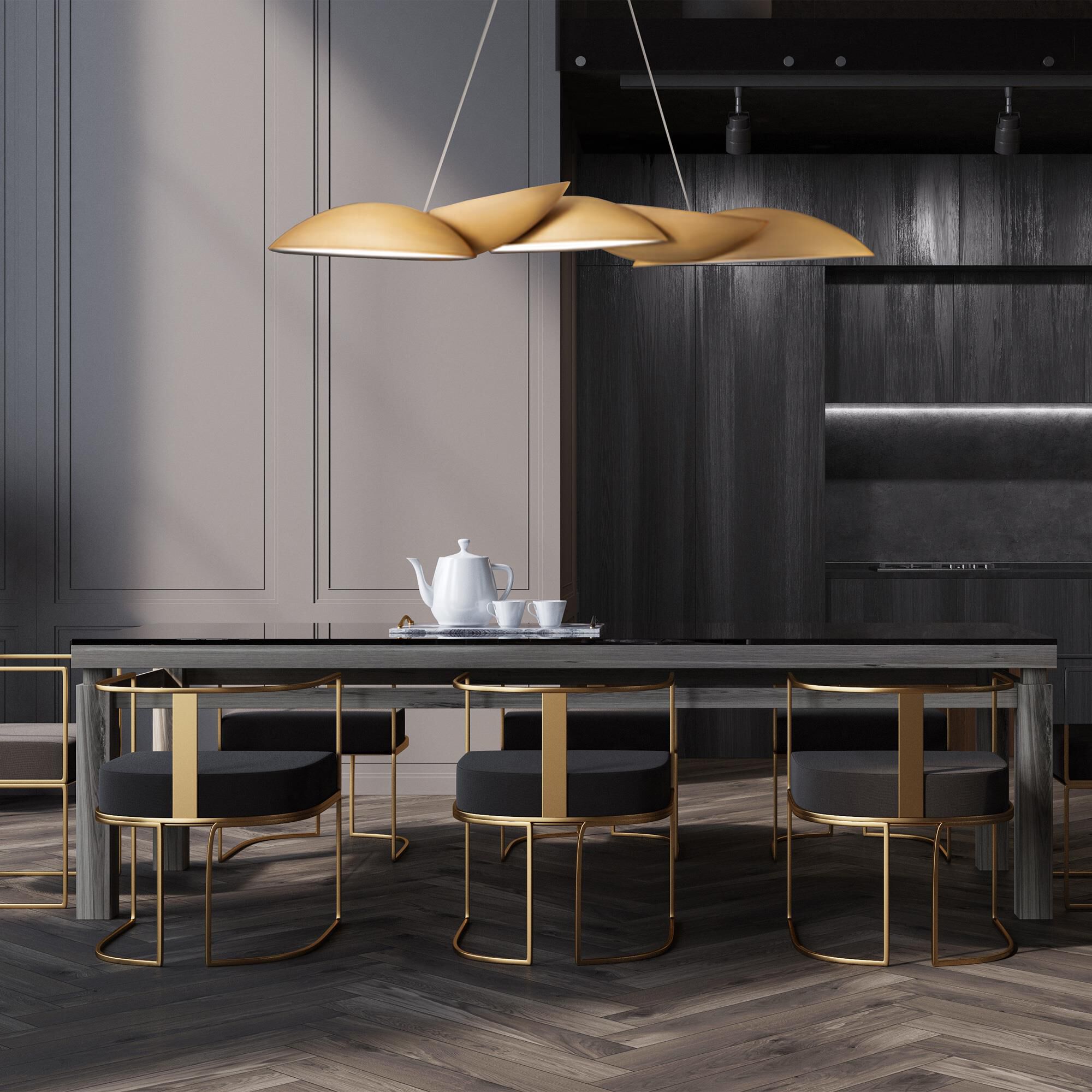 Shown in Aged Brass finish