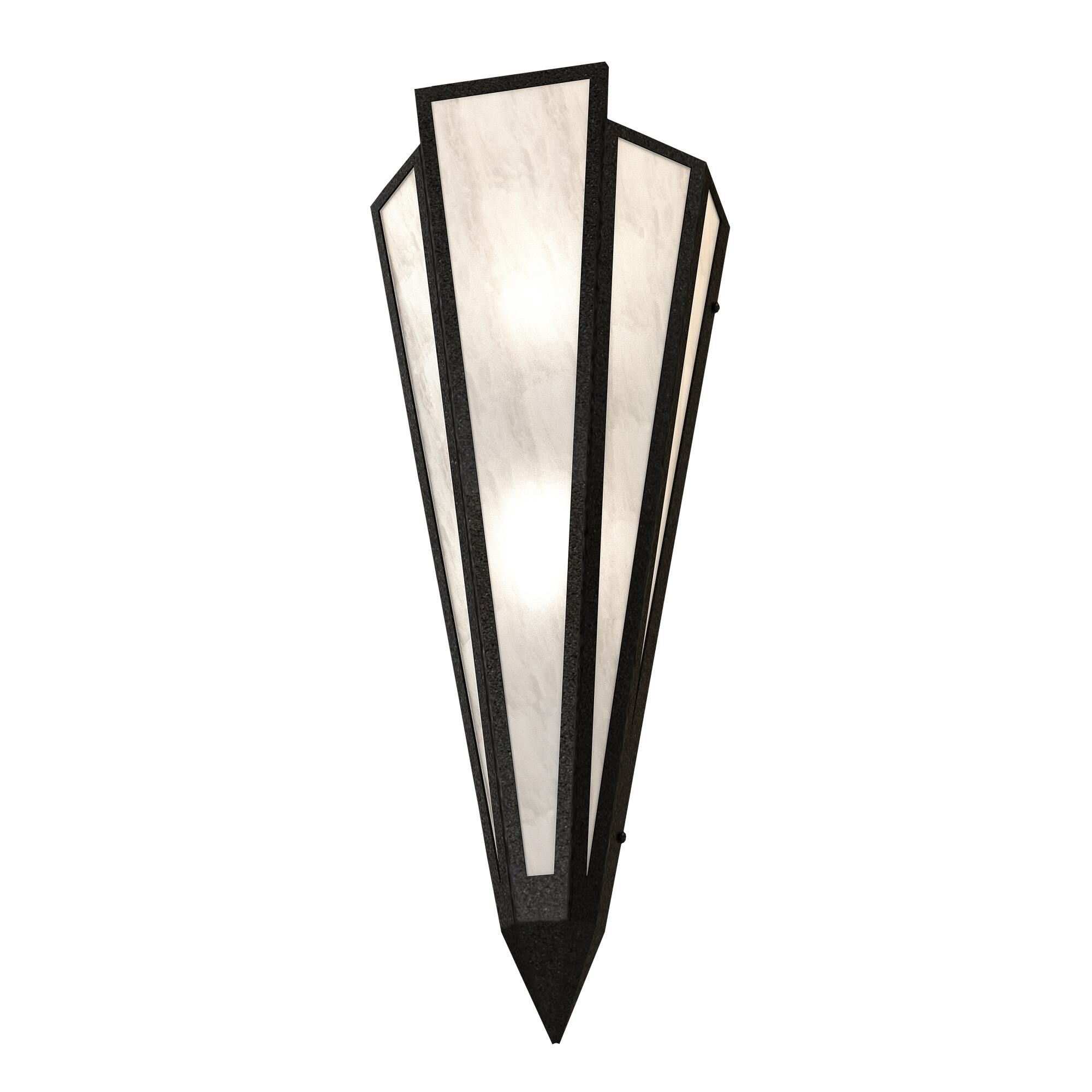 Brum 22 Inch Tall 2 Light Outdoor Wall Light by Meyda Lighting