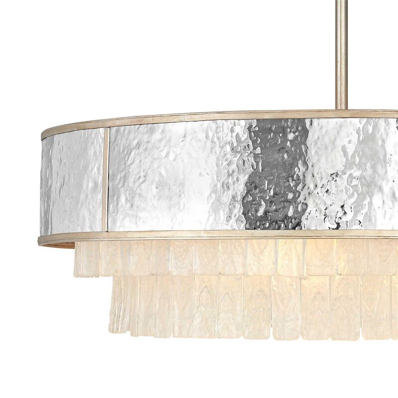 Reverie 36 Inch 8 Light Chandelier by Fredrick Ramond