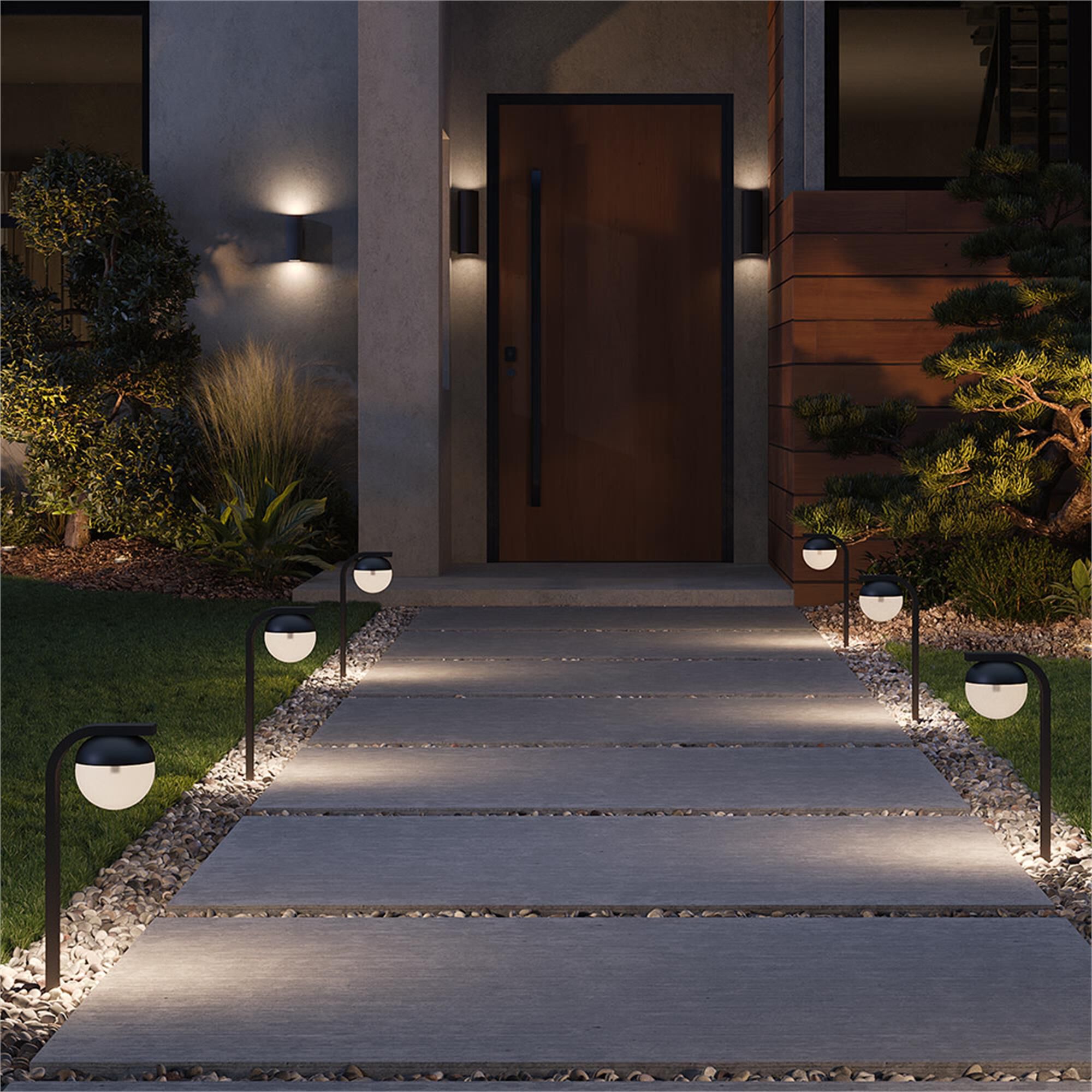 Shown in Burnished Bronze finish and Cased Opal glass
