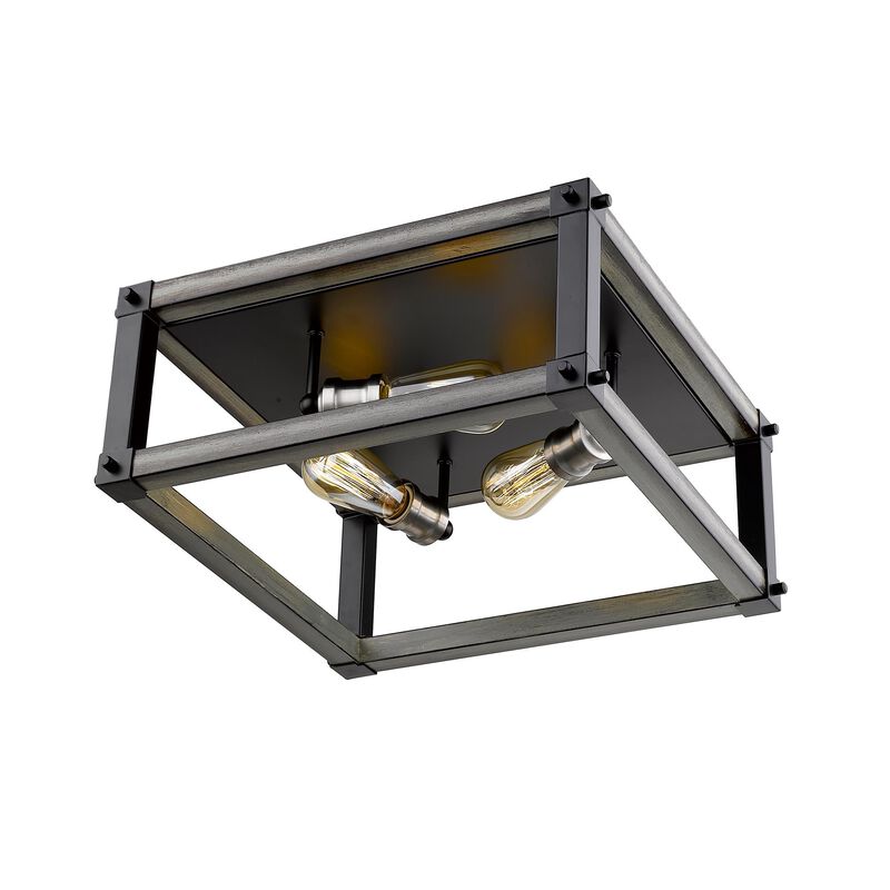 Kirkland 16 Inch 3 Light Flush Mount by Z-Lite