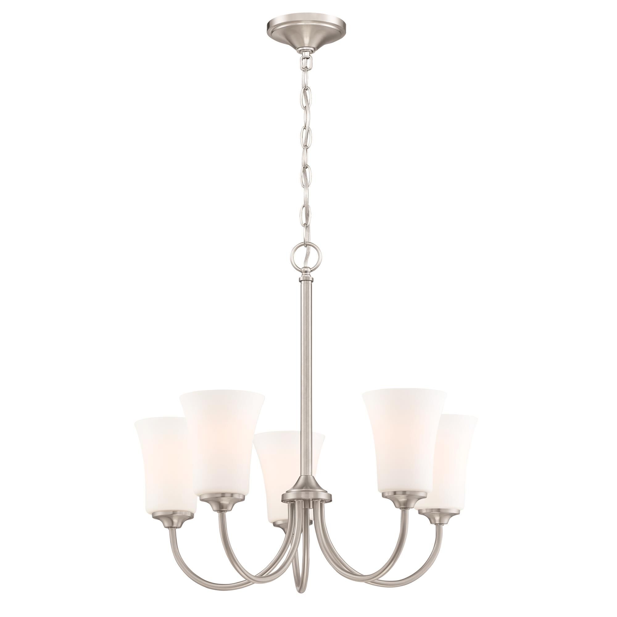Gwyneth 23 Inch 5 Light Chandelier by Craftmade