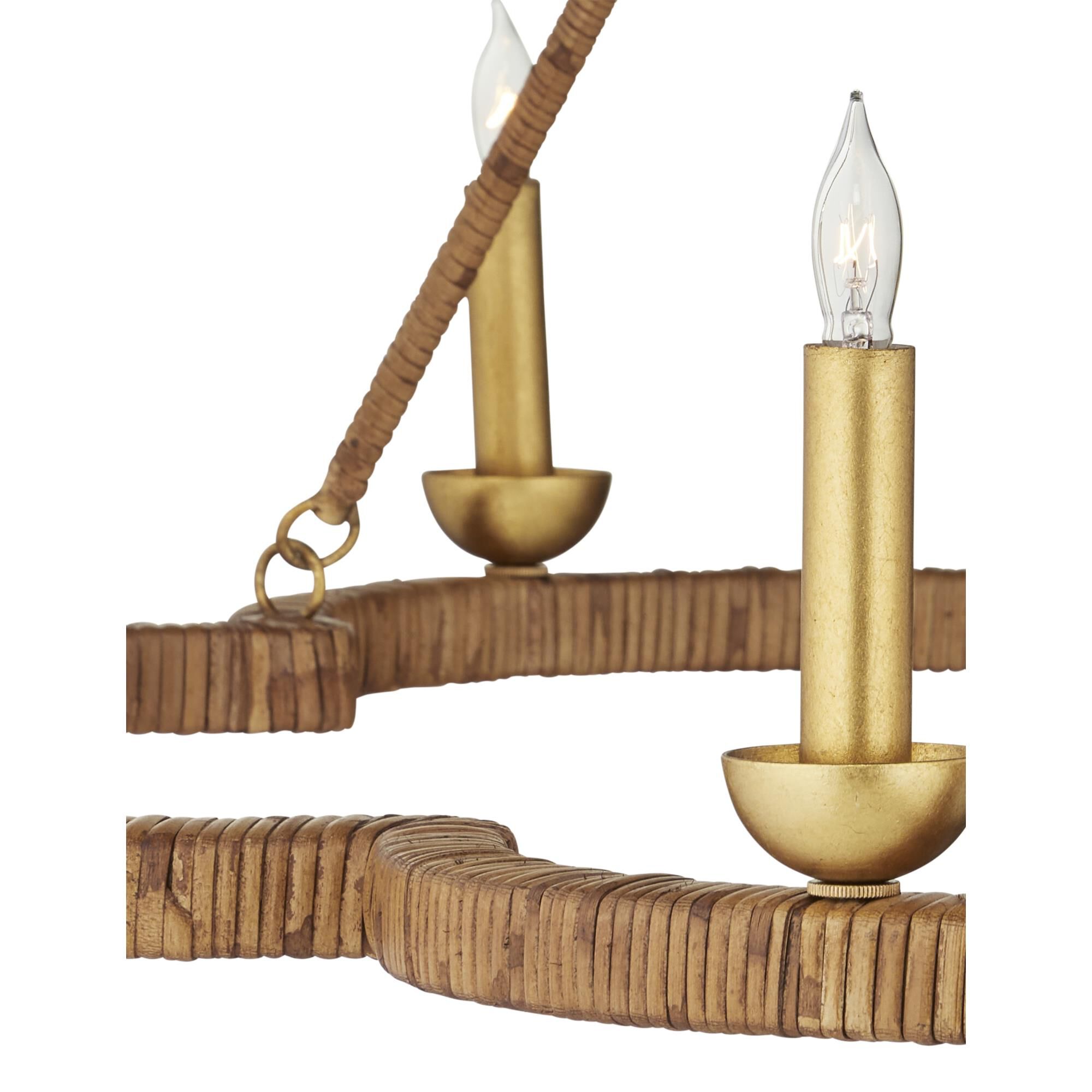 Shown in Natural, Contemporary Gold Leaf finish