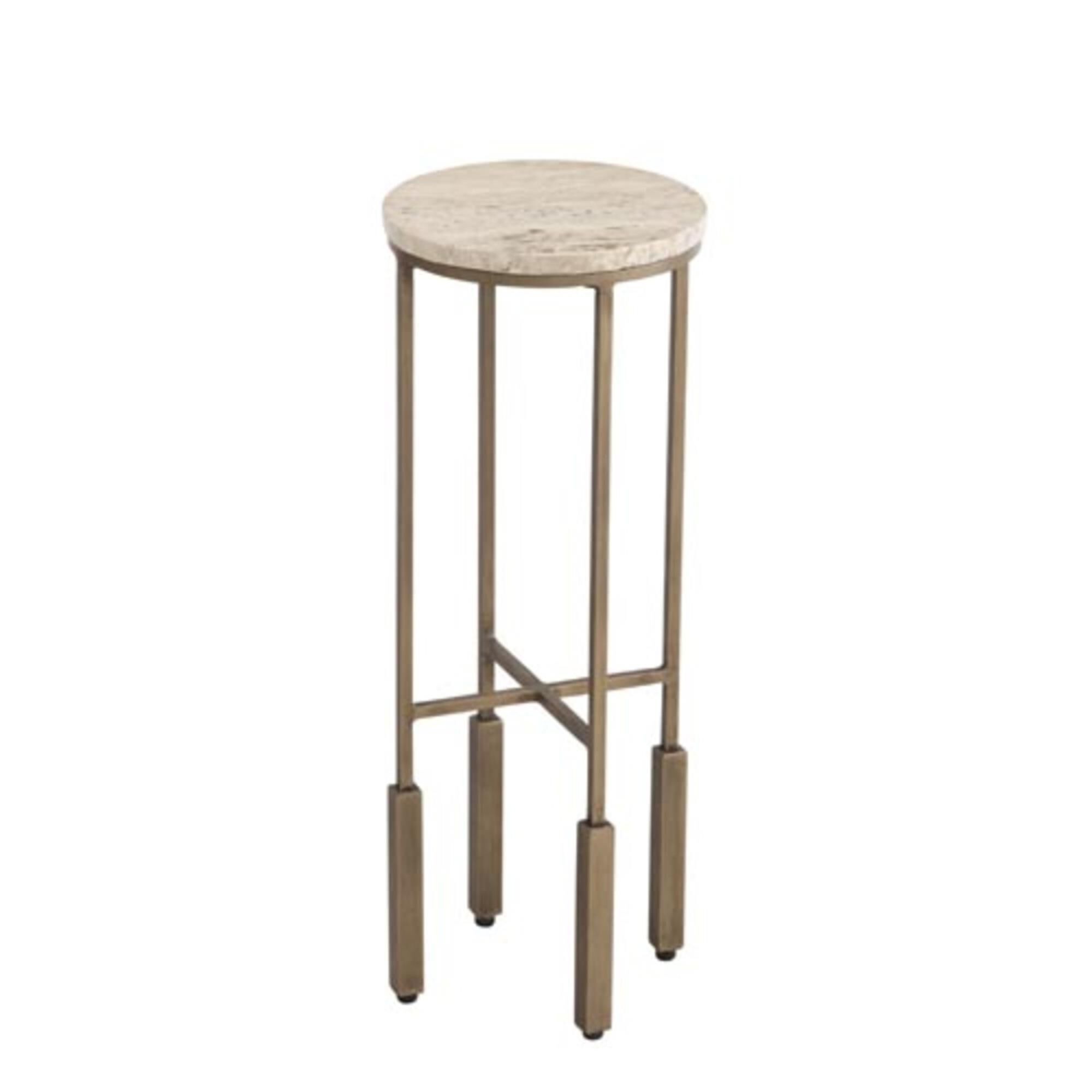 Lucia 8 Inch Accent Table by Bassett Mirror Company