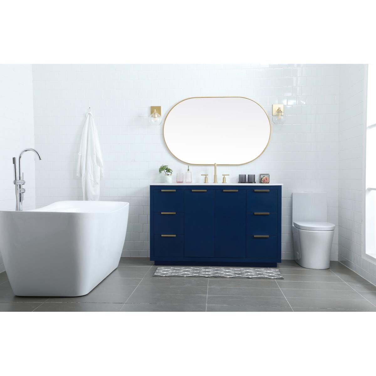 Blake 54 Inch Bath Vanity by Elegant Decor