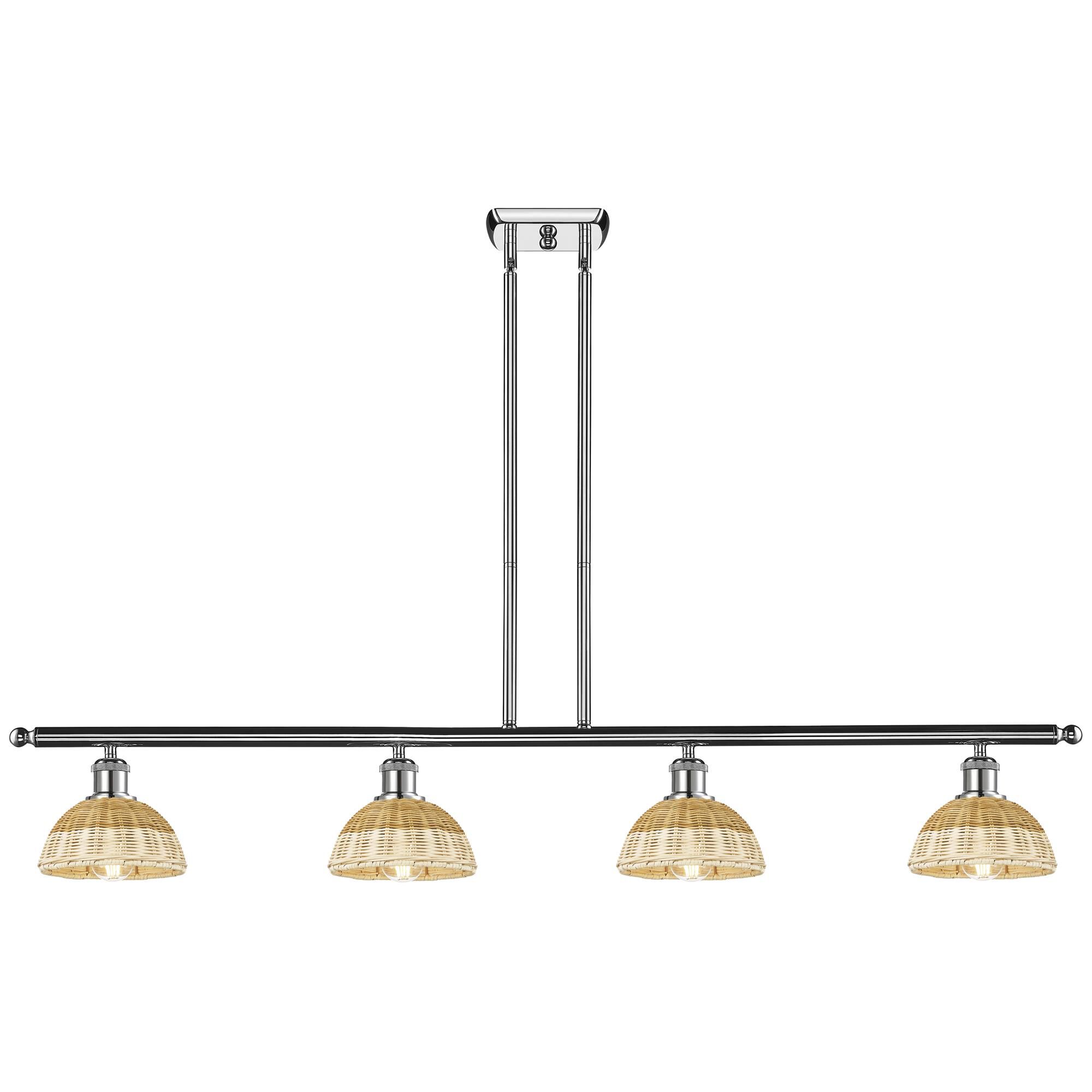 Shown in Polished Chrome finish and Natural shade
