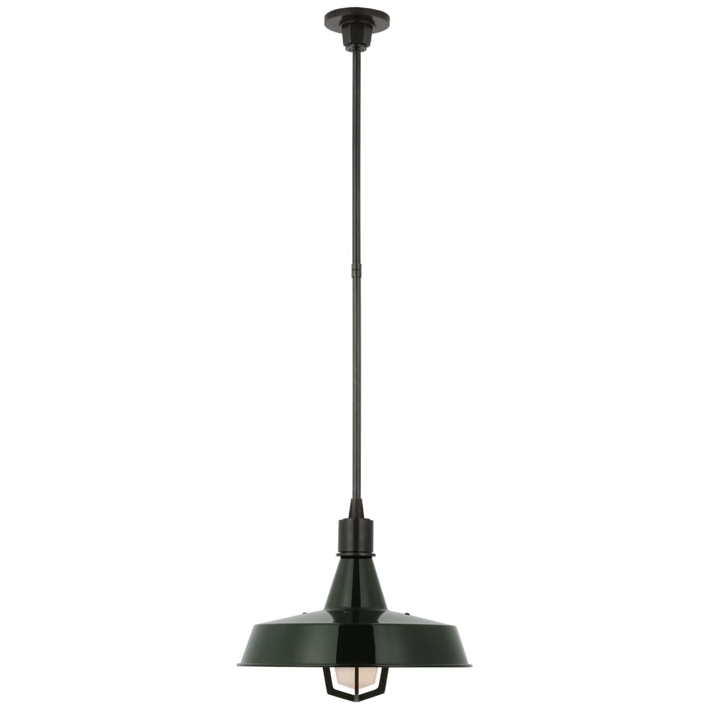 Visual Comfort Signature Collection Thomas O'Brien Fitz 16 Inch LED Large Pendant