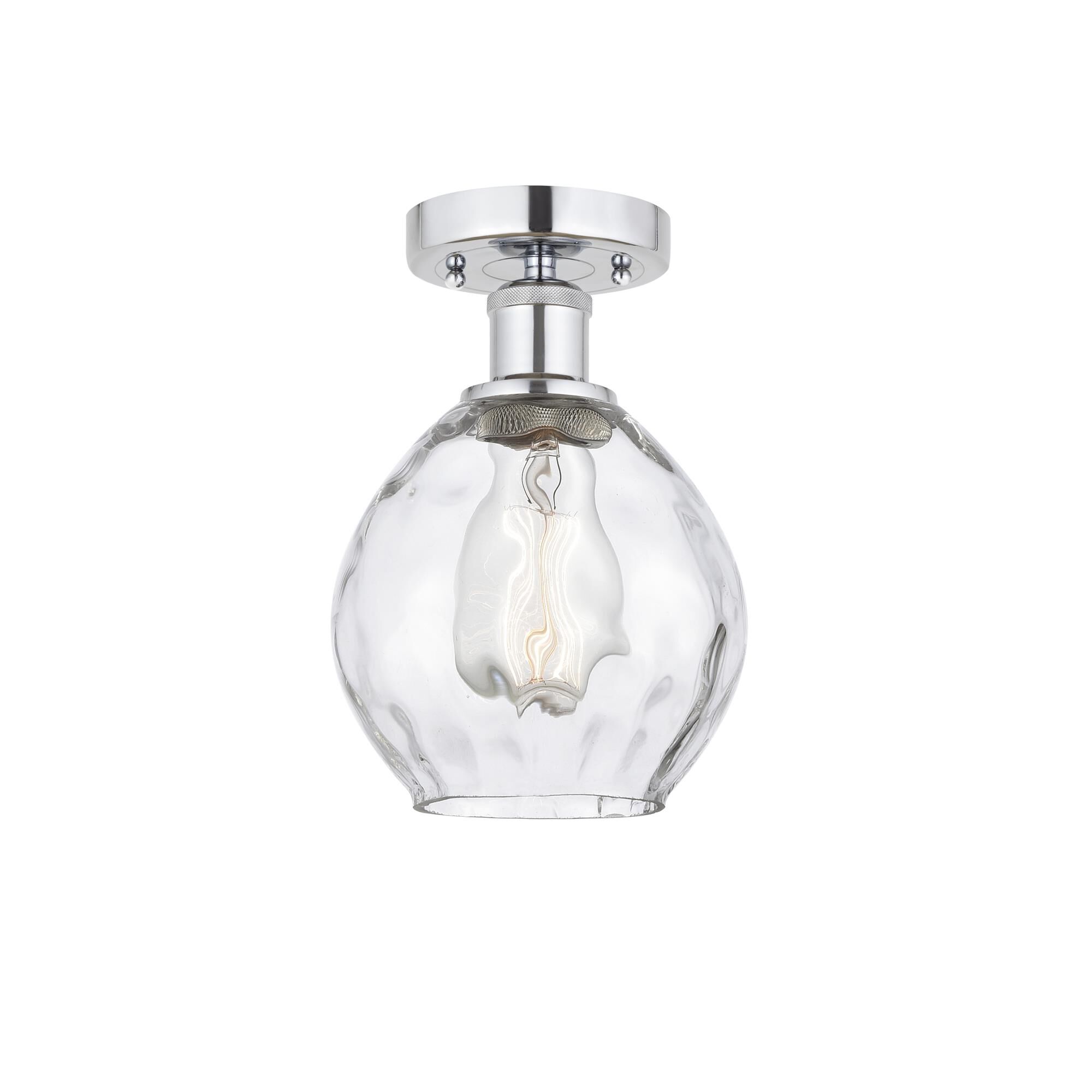 Shown in Polished Chrome, Clear finish and Clear glass and Clear Glass shade