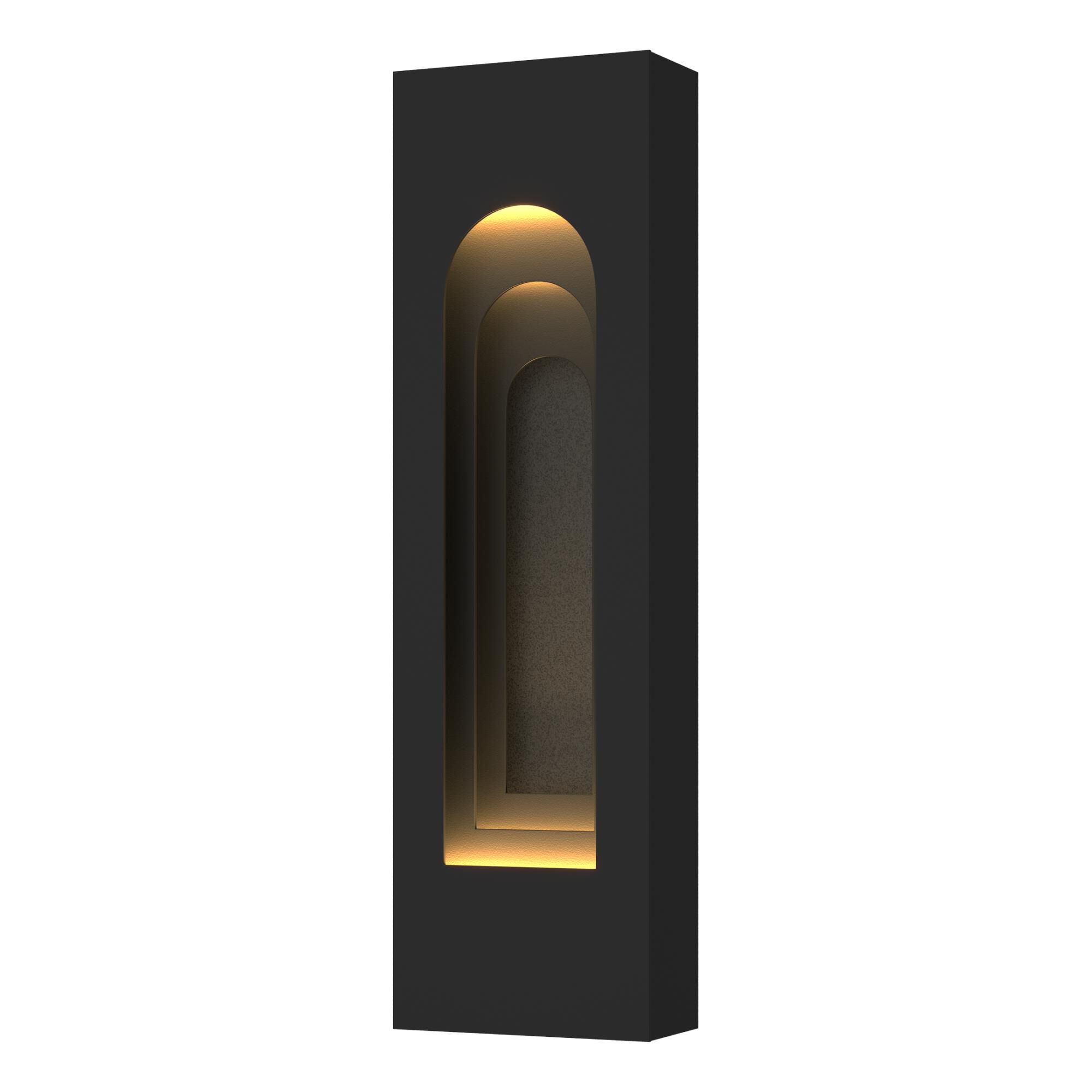 Procession 27 Inch Tall 2 Light Outdoor Wall Light by Hubbardton Forge