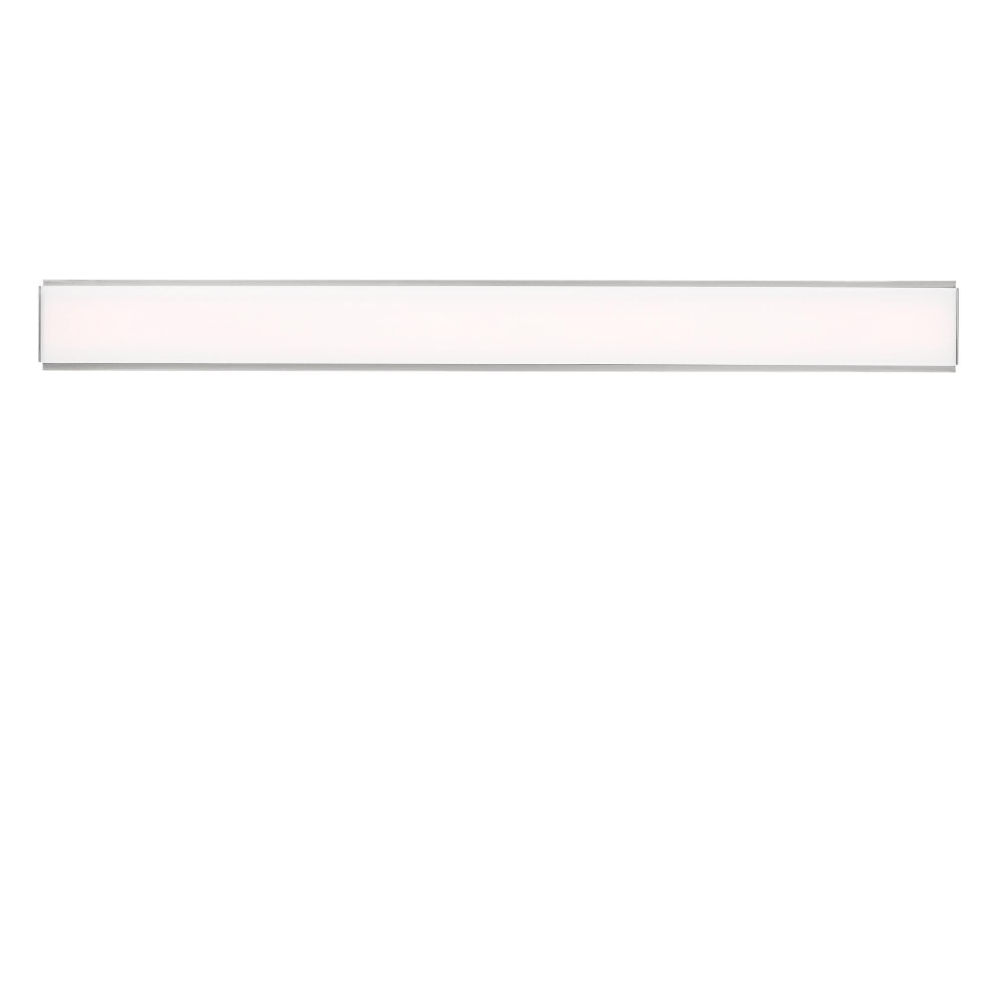 Shown in Brushed Nickel finish and White Acrylic Diffuser shade