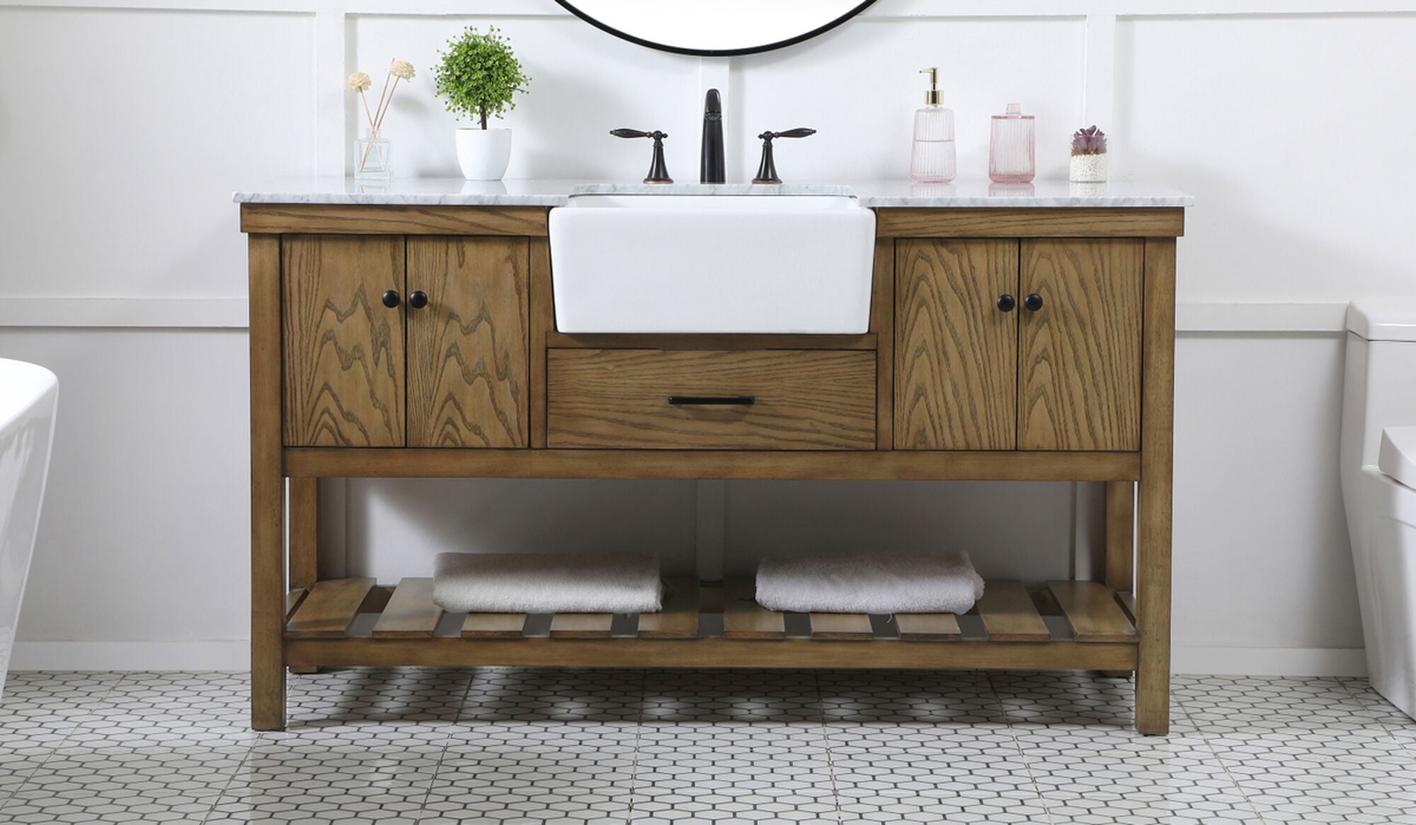 Clement 22 Inch Bath Vanity Cabinet,