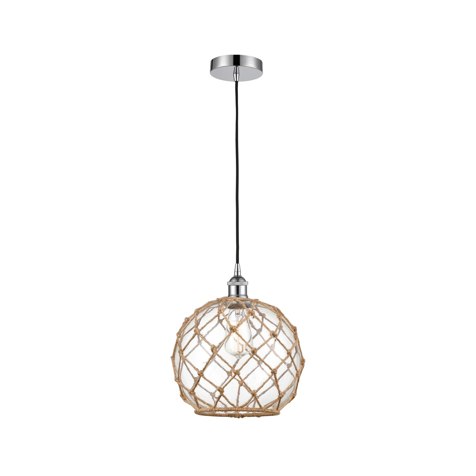 Innovations Lighting Bruno Marashlian Farmhouse Rope 10 Inch Mini Pendant