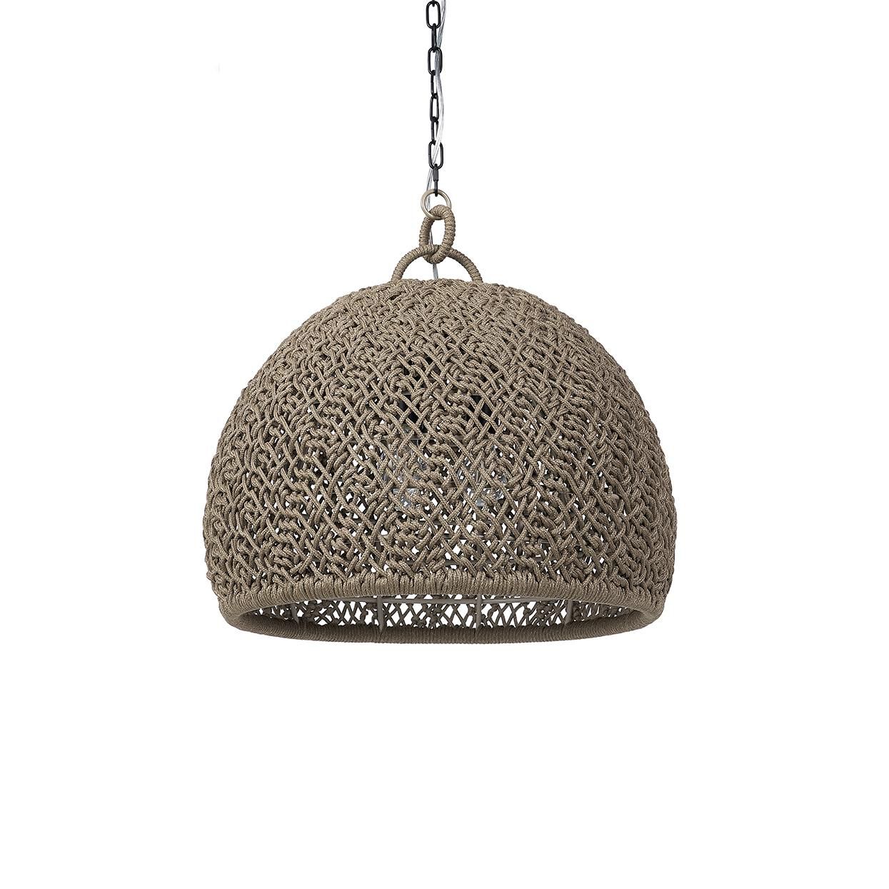 Jenson 22 Inch Outdoor Hanging Lantern by Palecek